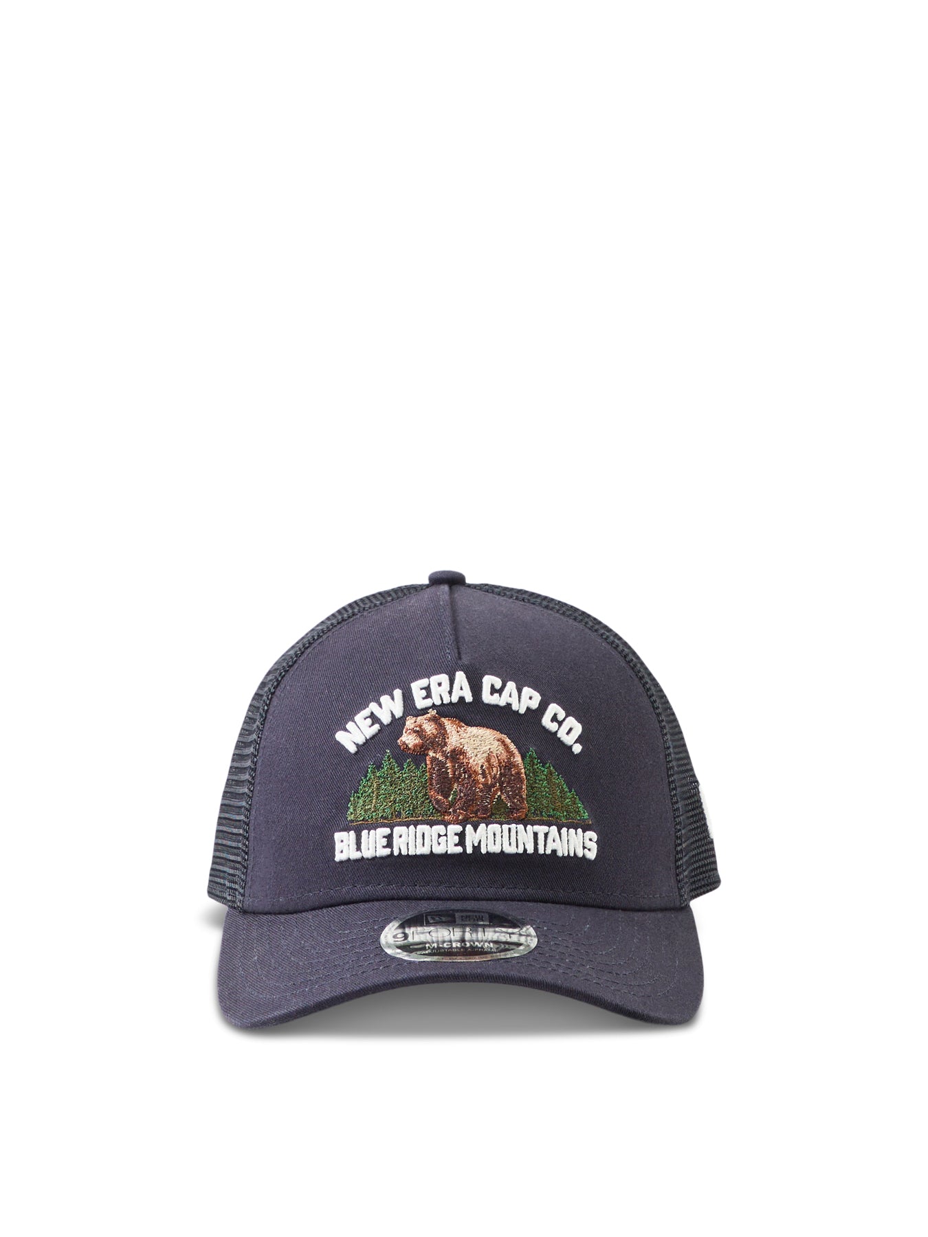 Graphic 9 Forty A-Frame Trucker Bear Cap Navy