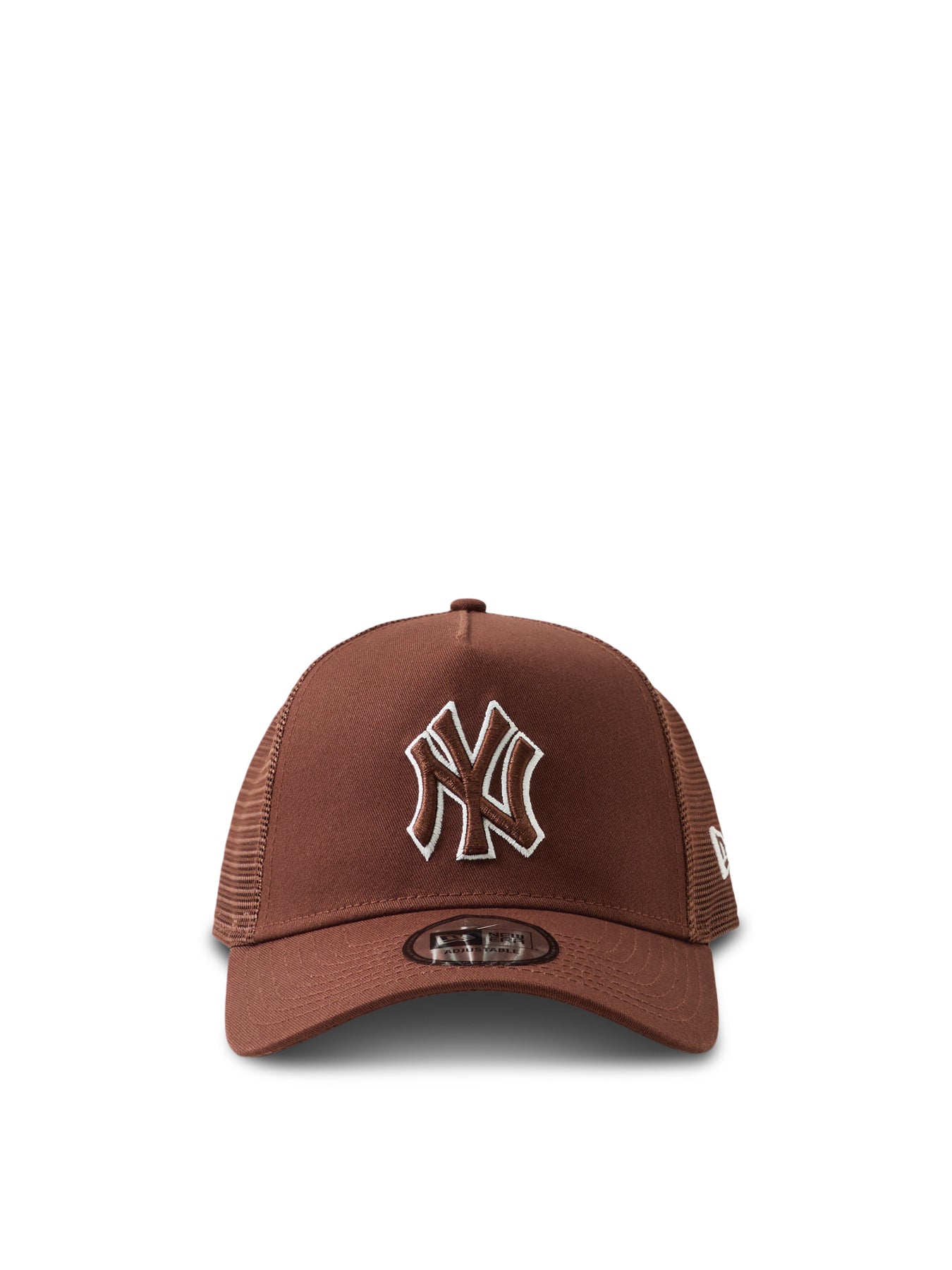 Outline Trucker New York Yankees Cap Brown