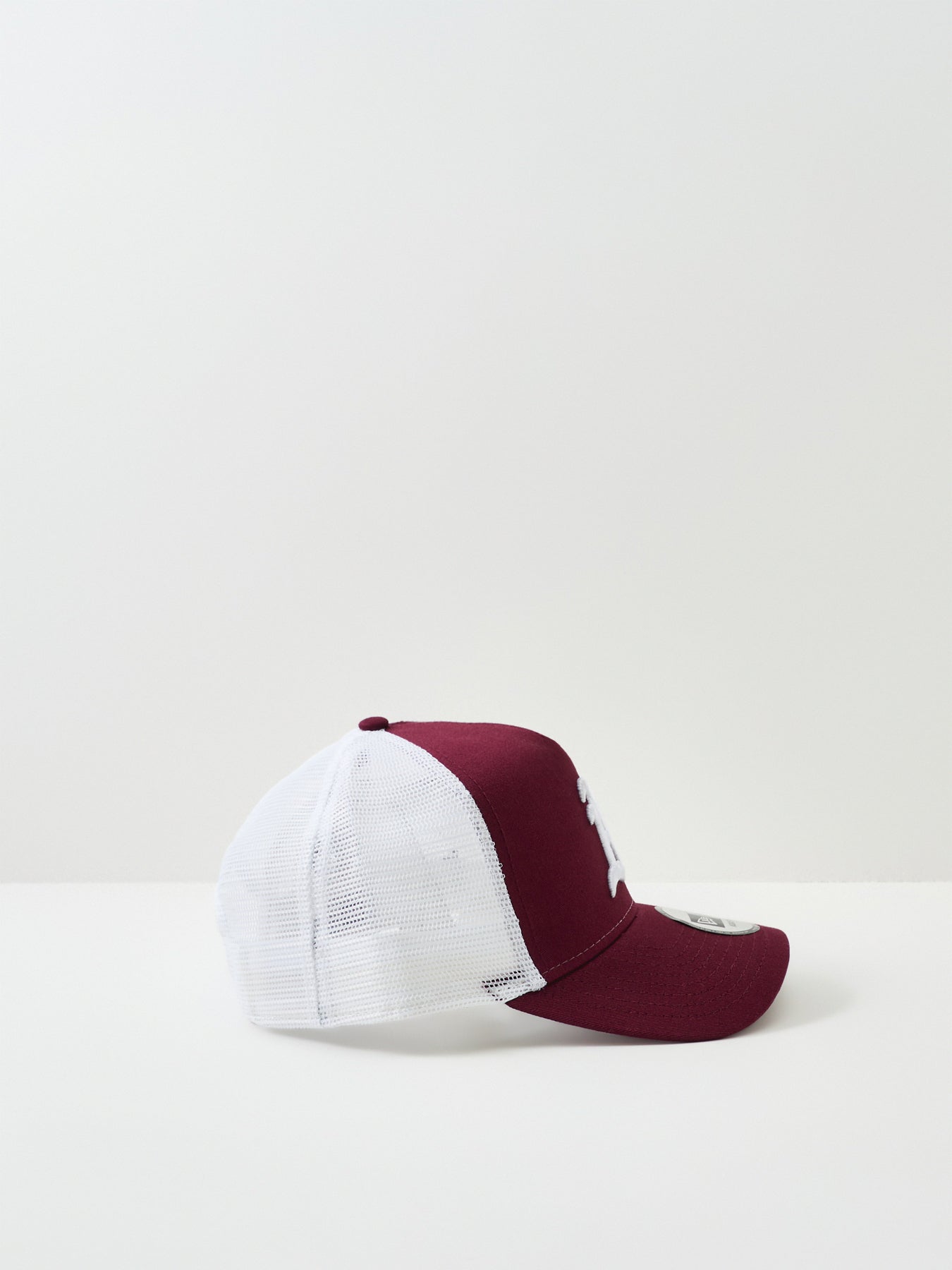 League Essential Trucker Athletics Cap Burgundy
