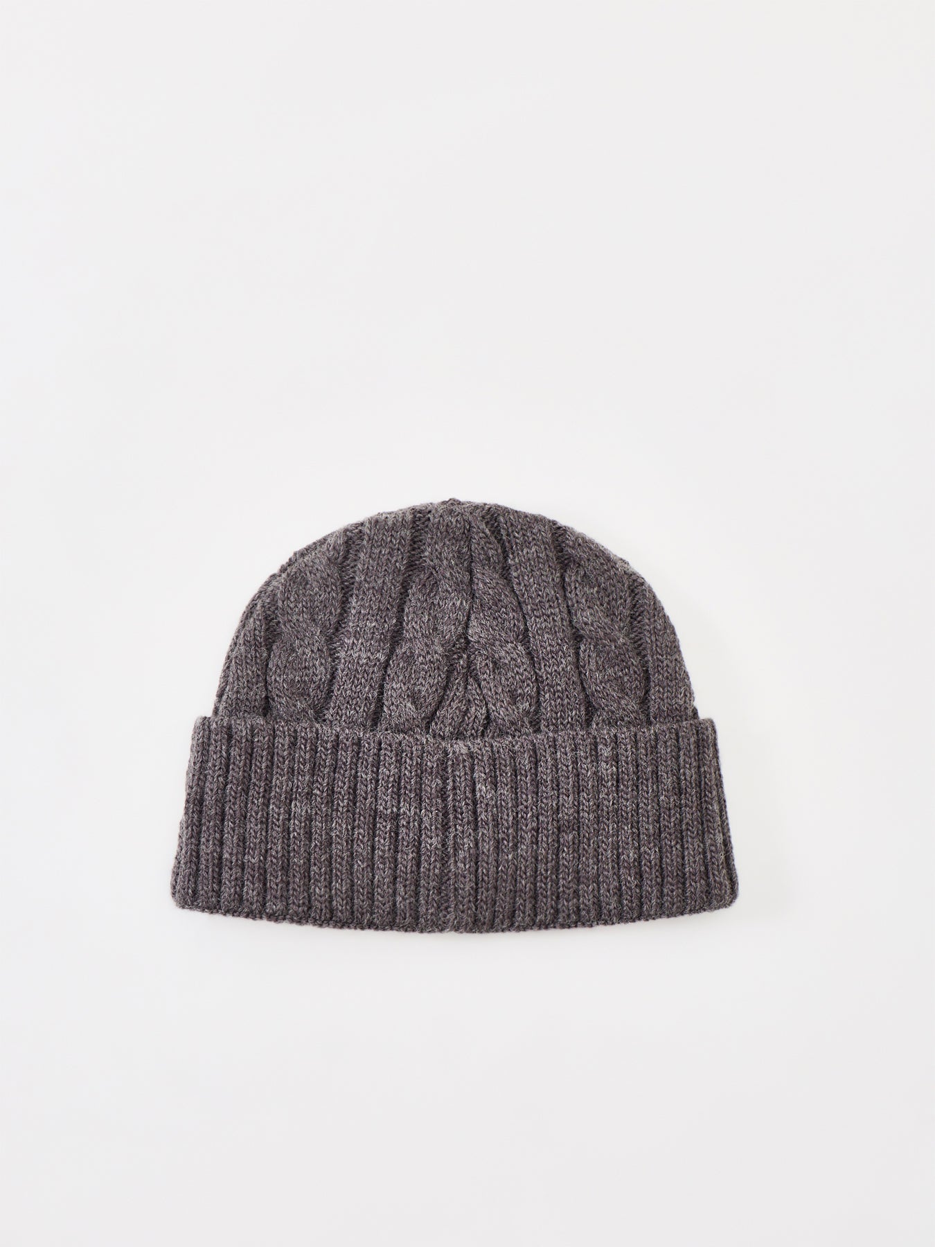 Wool Blend LA Short Cuff Beanie