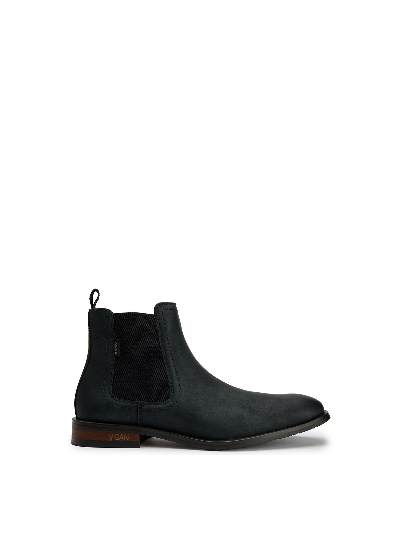 Vegan Gooseberry Chelsea Boots - Black