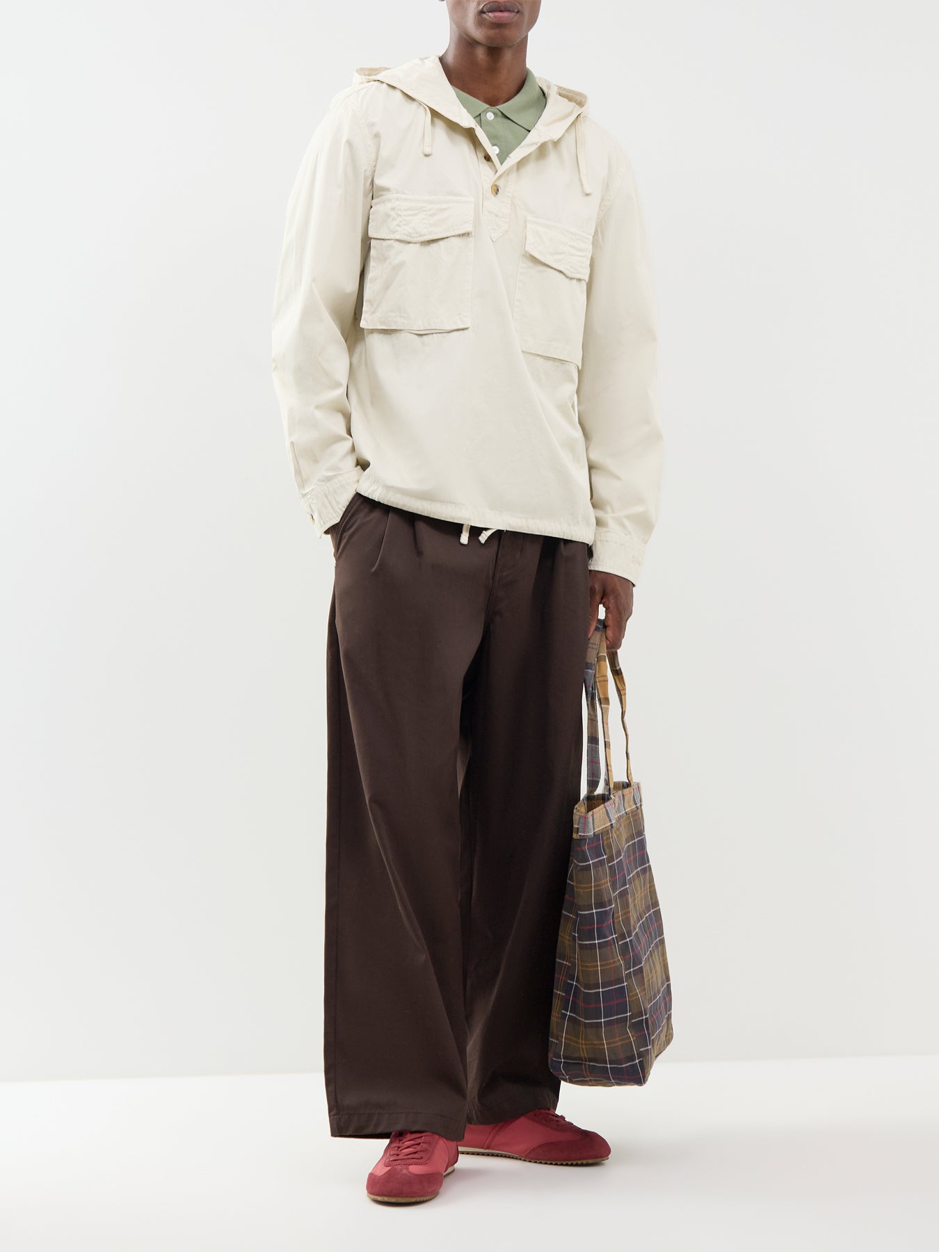 Hooded Pull Over Anorak