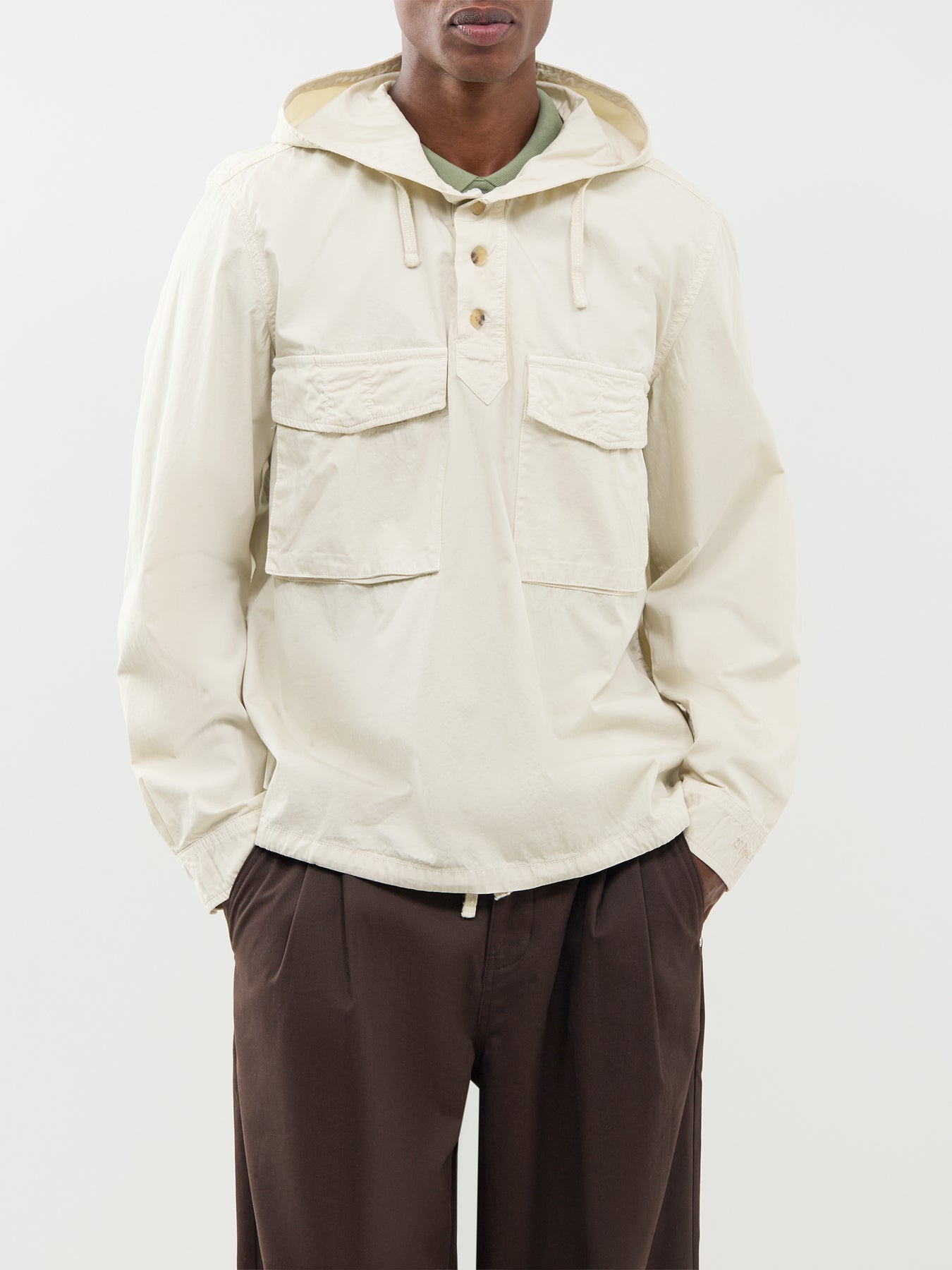 Hooded Pull Over Anorak