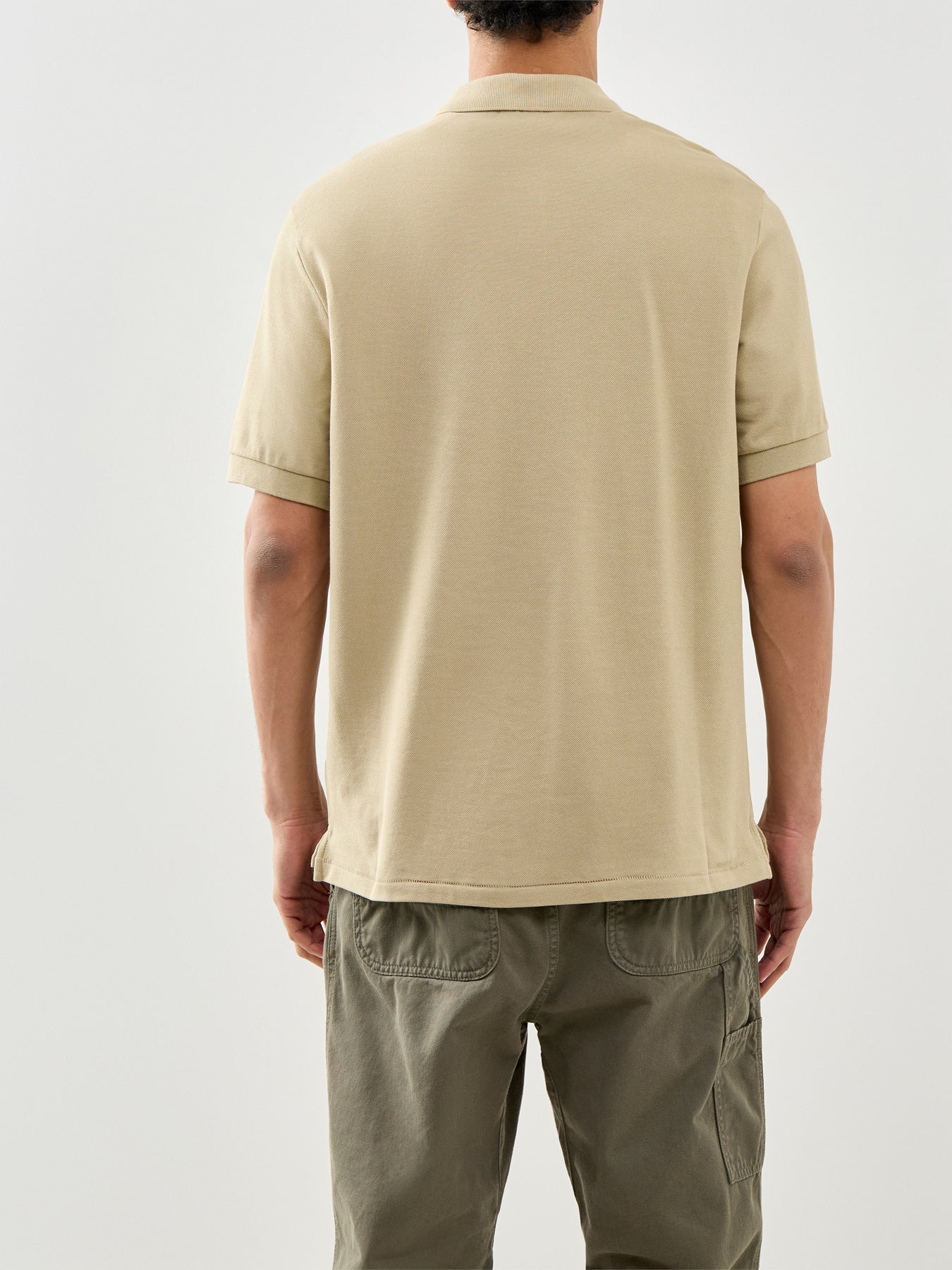Zebra Polo Shirt Beige