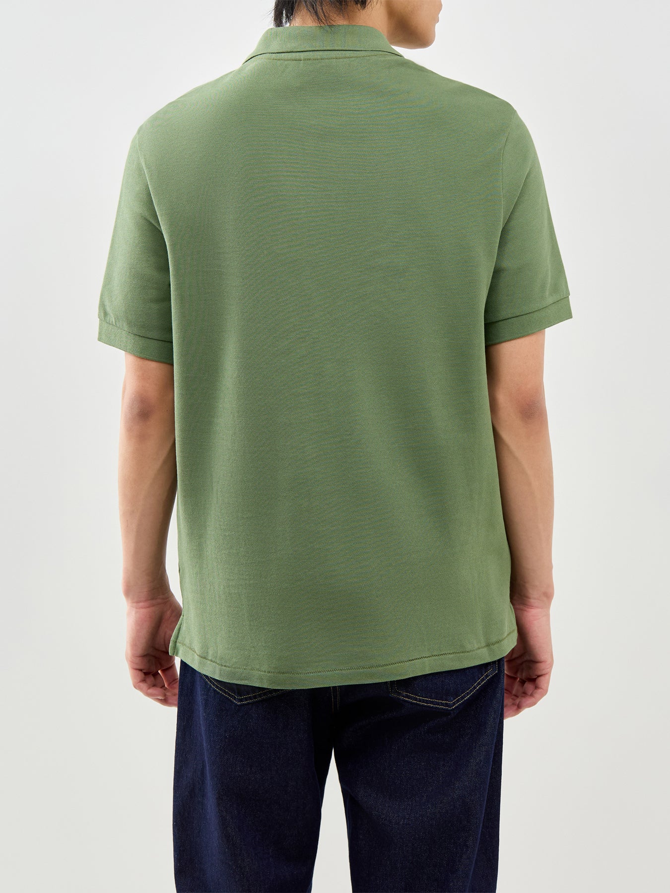 Zebra Polo Top Green
