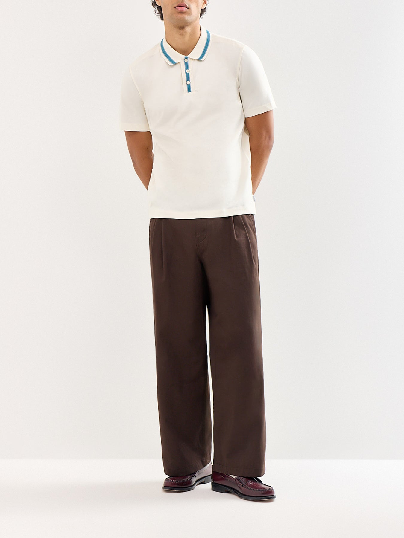 Plaquet Polo Shirt White