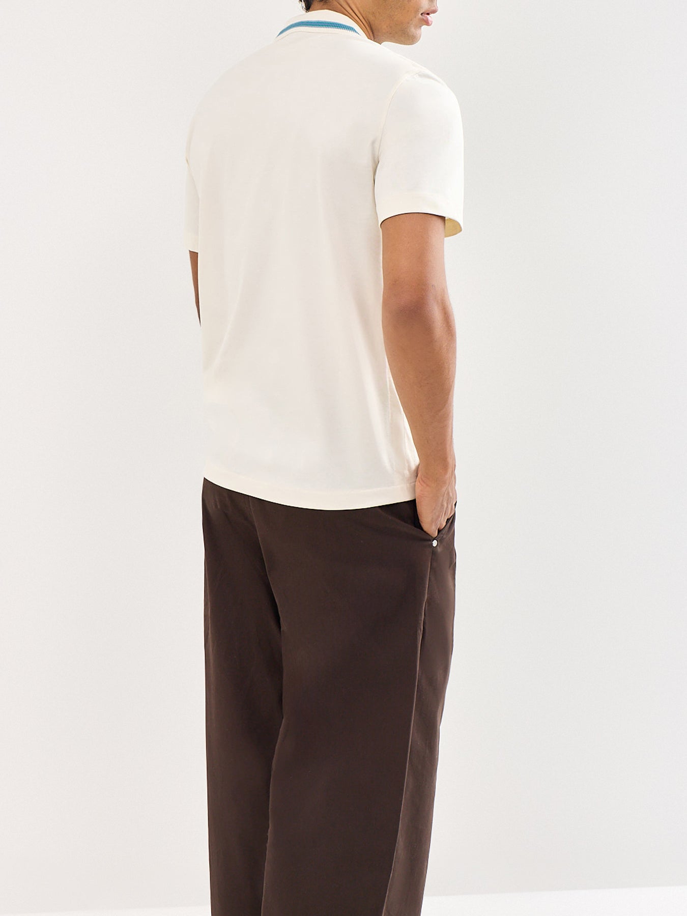 Plaquet Polo Shirt White
