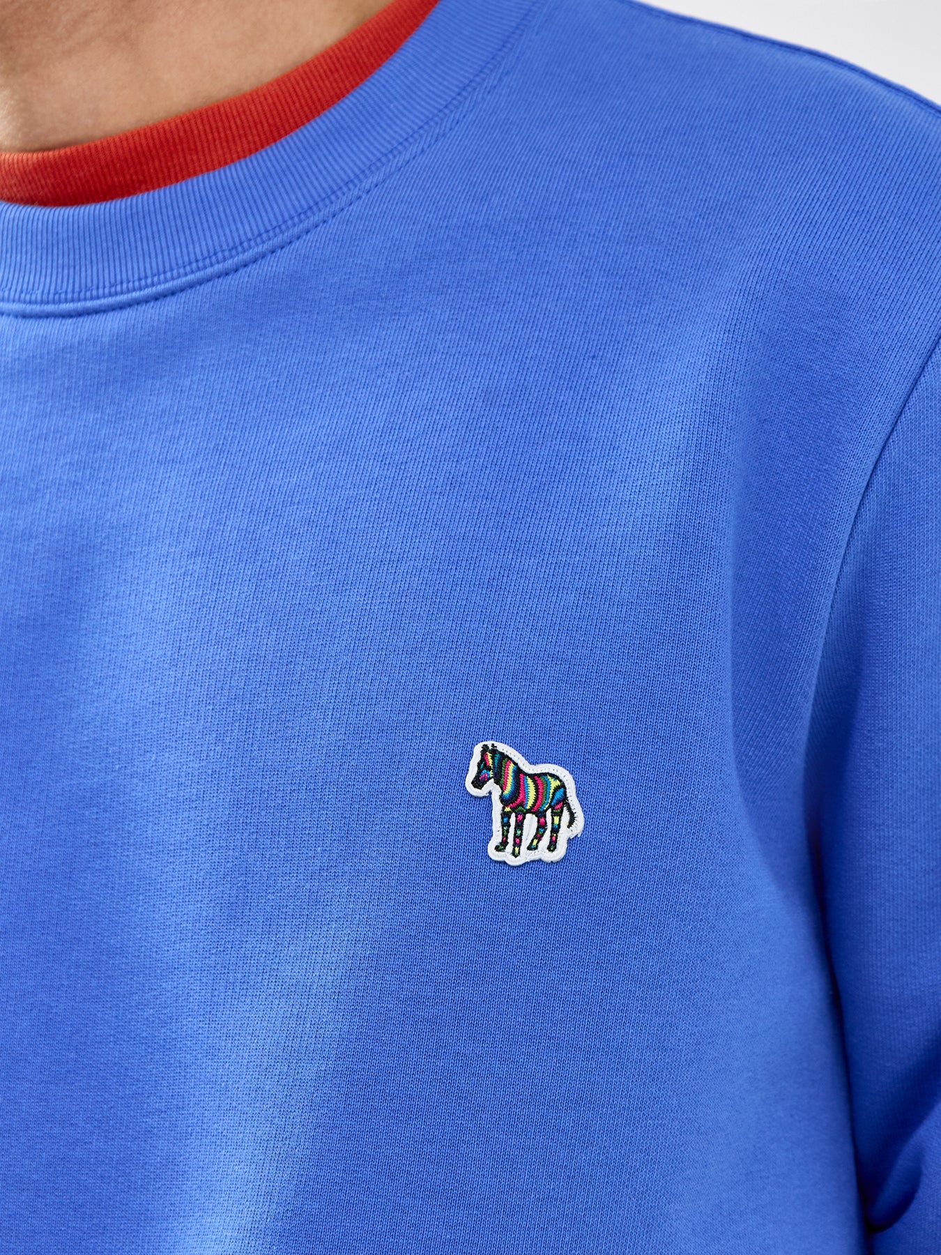 Zebra Crew Sweat Blue