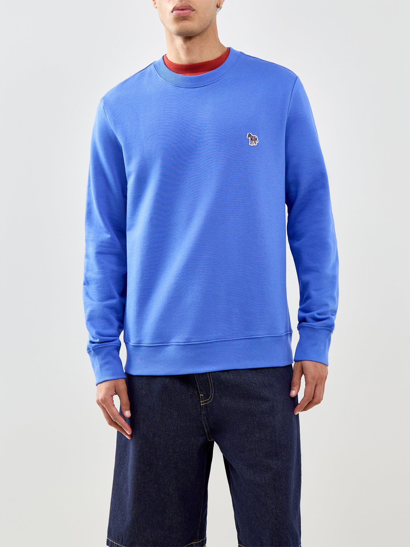 Zebra Crew Sweat Blue