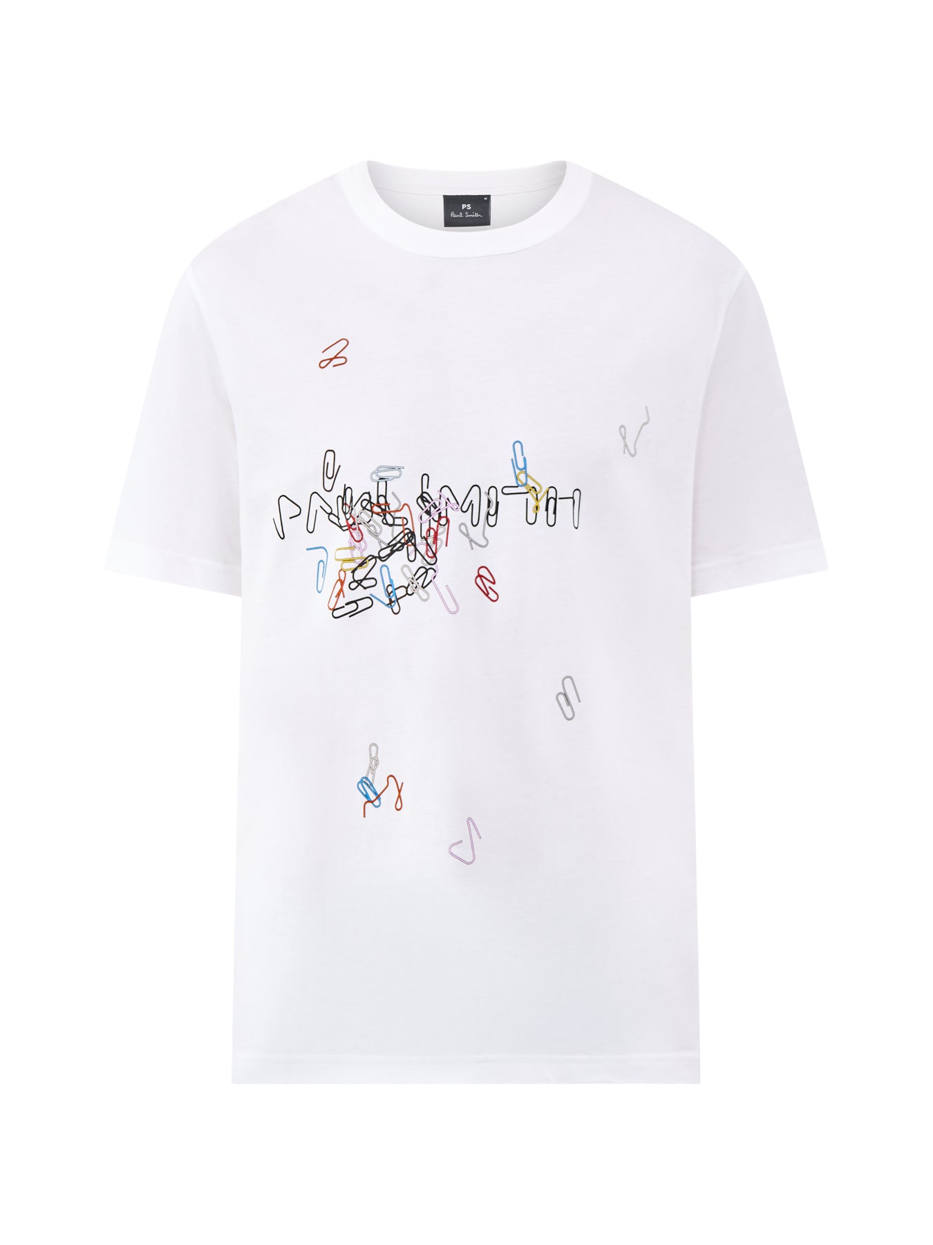 Paperclips Graphic T-Shirt White