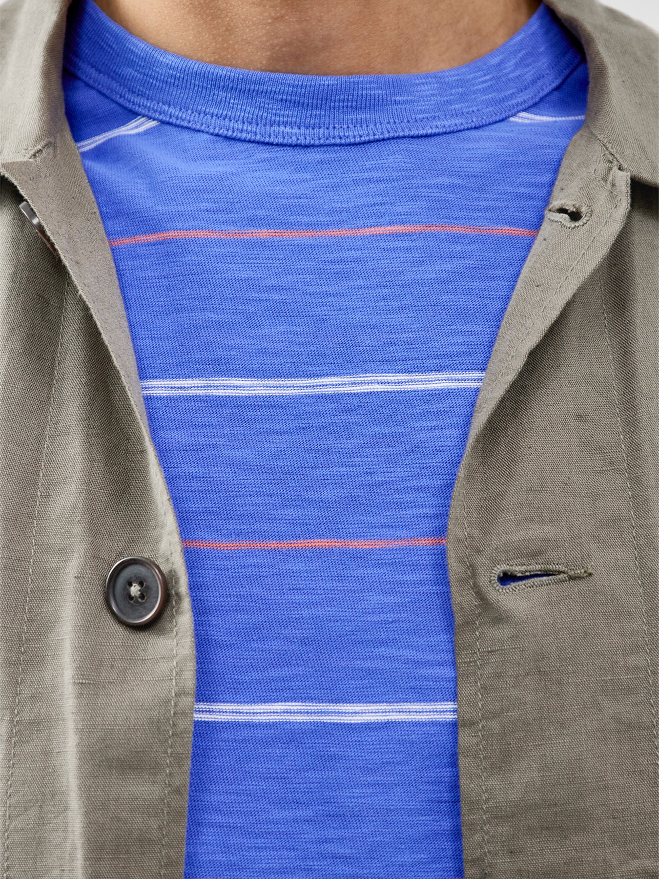 Stripe T-Shirt Blue