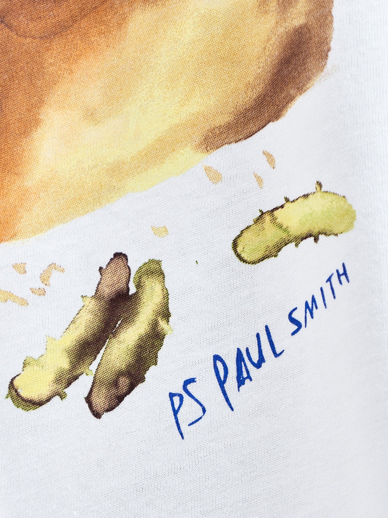Bread Butter Graphic T-Shirt White