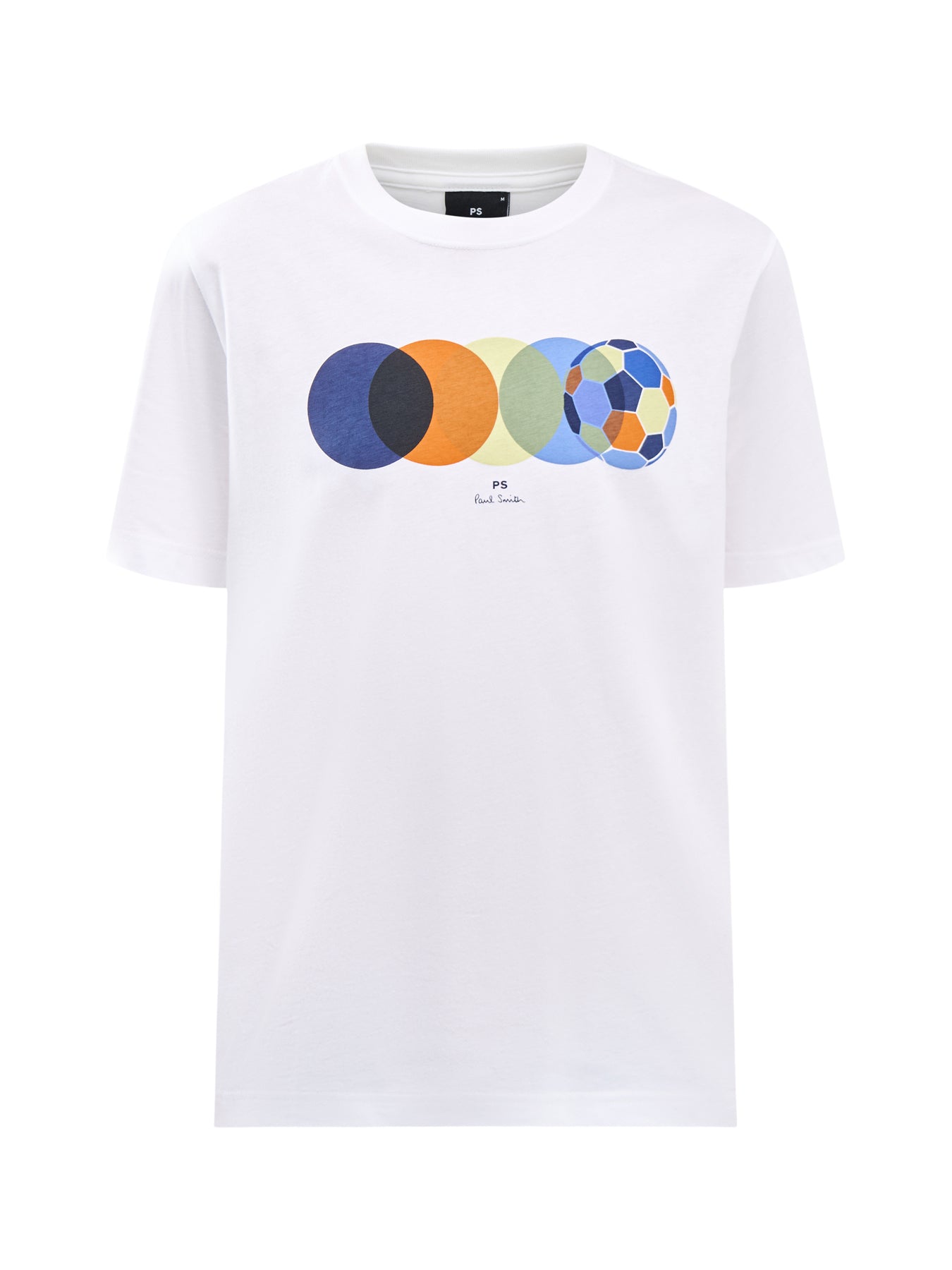 Football Graphic T-Shirt White