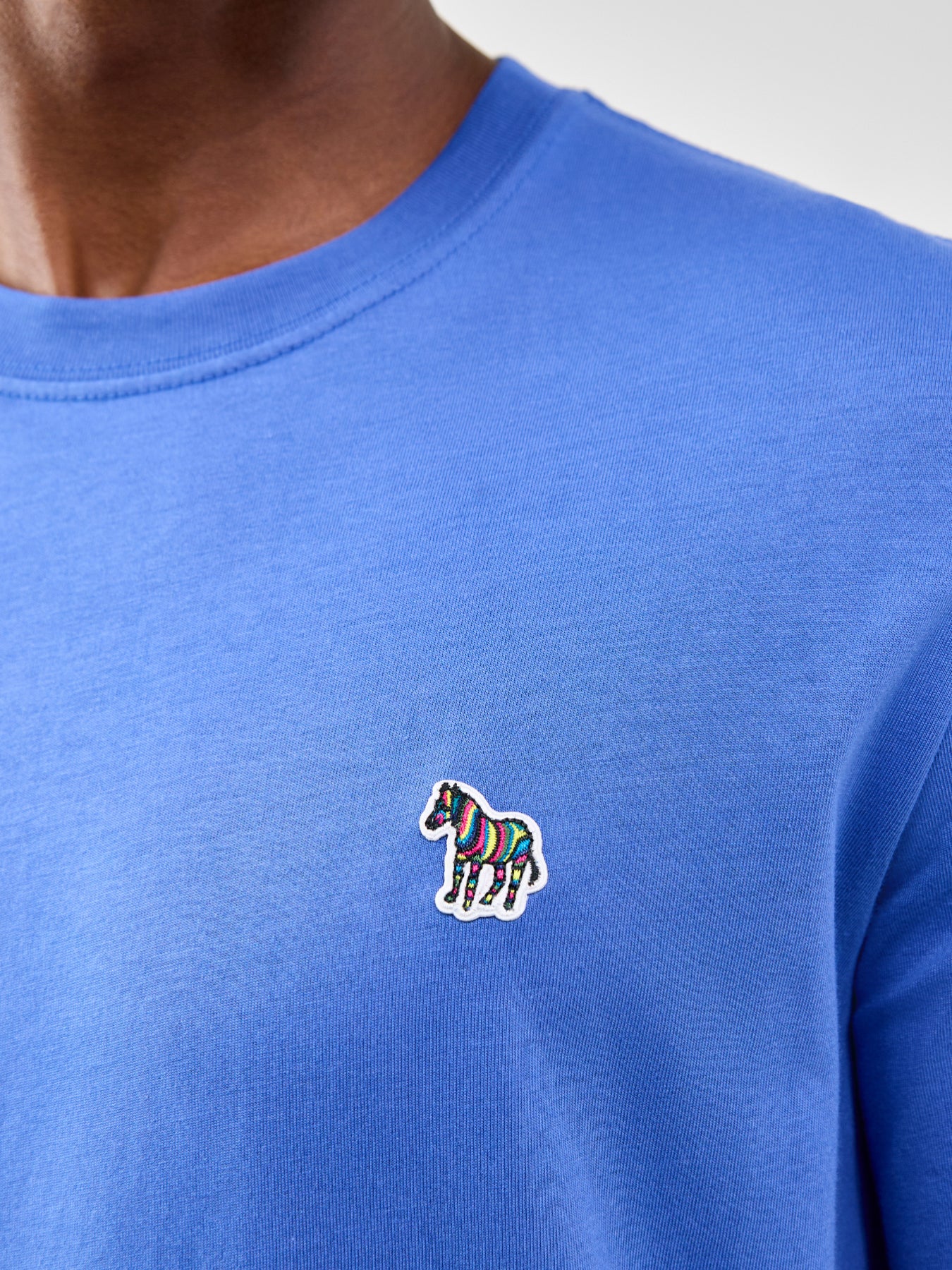 Zebra T-Shirt Blue
