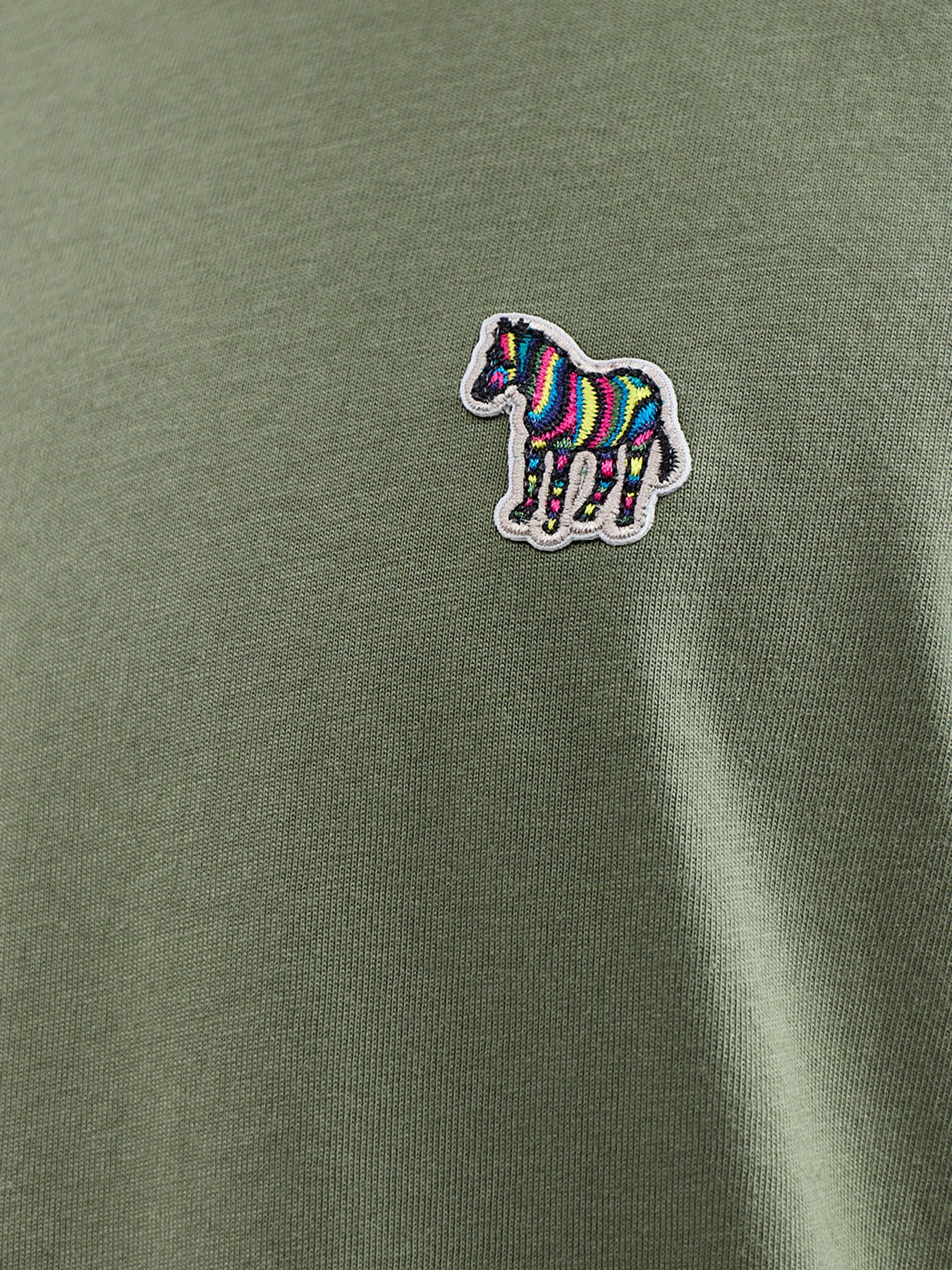 Zebra Logo T-Shirt Green