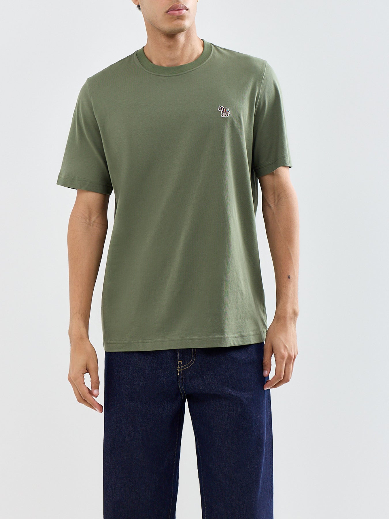 Zebra Logo T-Shirt Green