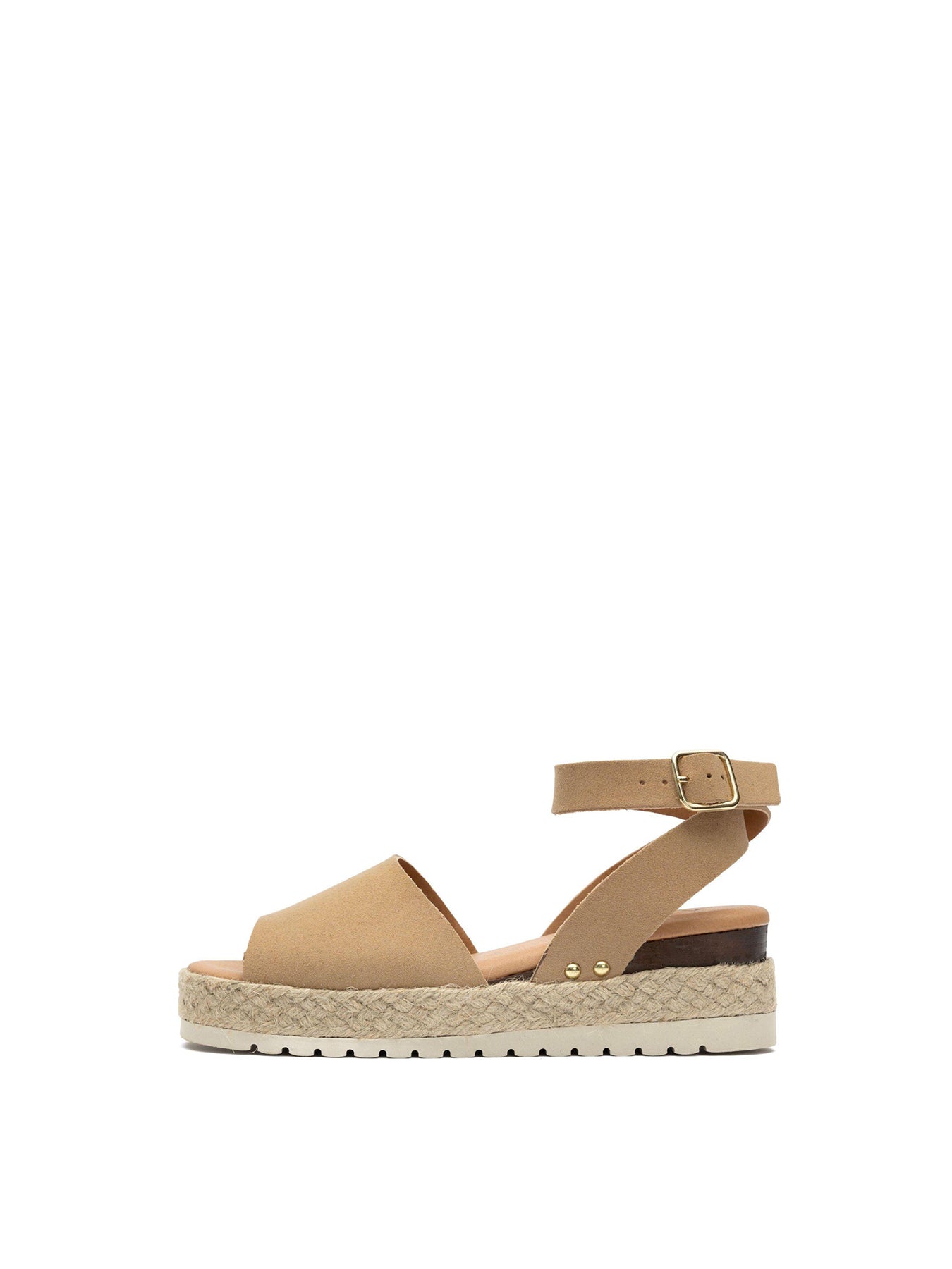 Womens V.GAN Vegan Dragon Espadrille Synthetic Sandals Taupe