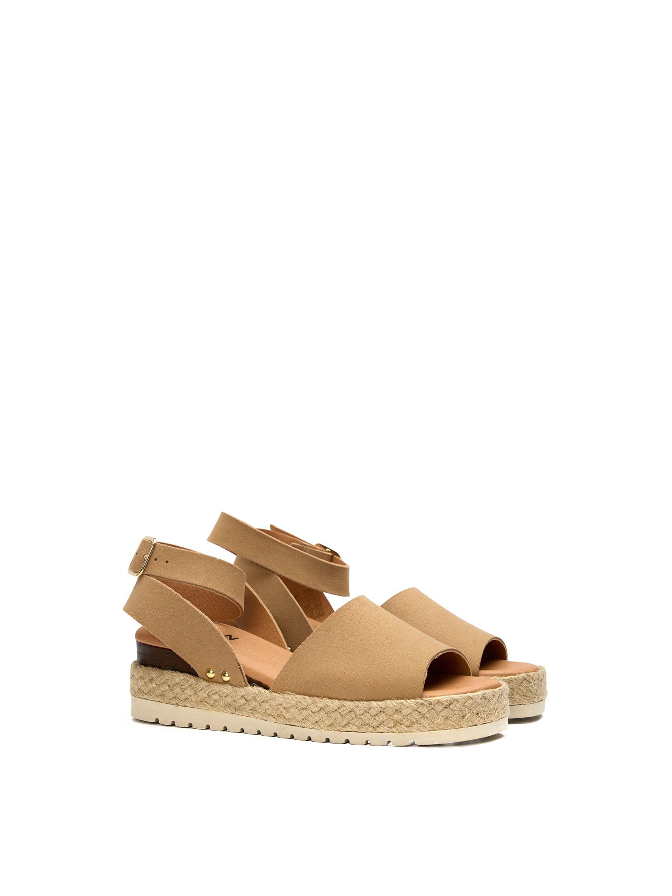 Womens V.GAN Vegan Dragon Espadrille Synthetic Sandals Taupe
