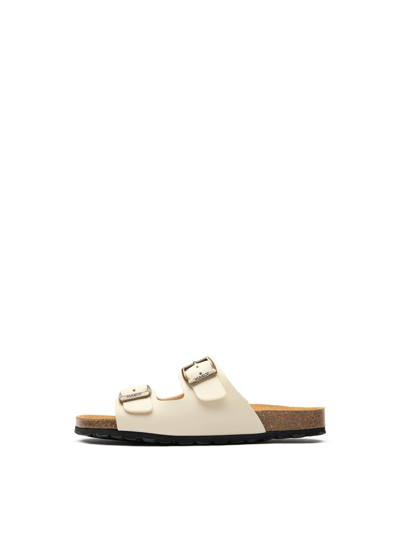 Womens V.GAN Vegan Mango Comfort Footbed Synthetic Sandals Cream