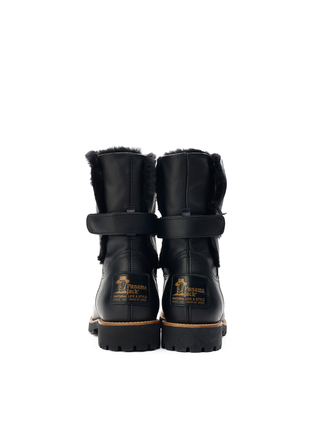Felia Leather Boots Black