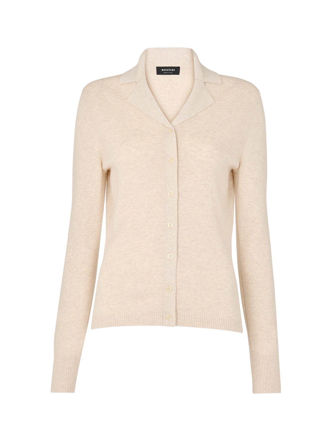 Phoebe Knitted Shirt Cream