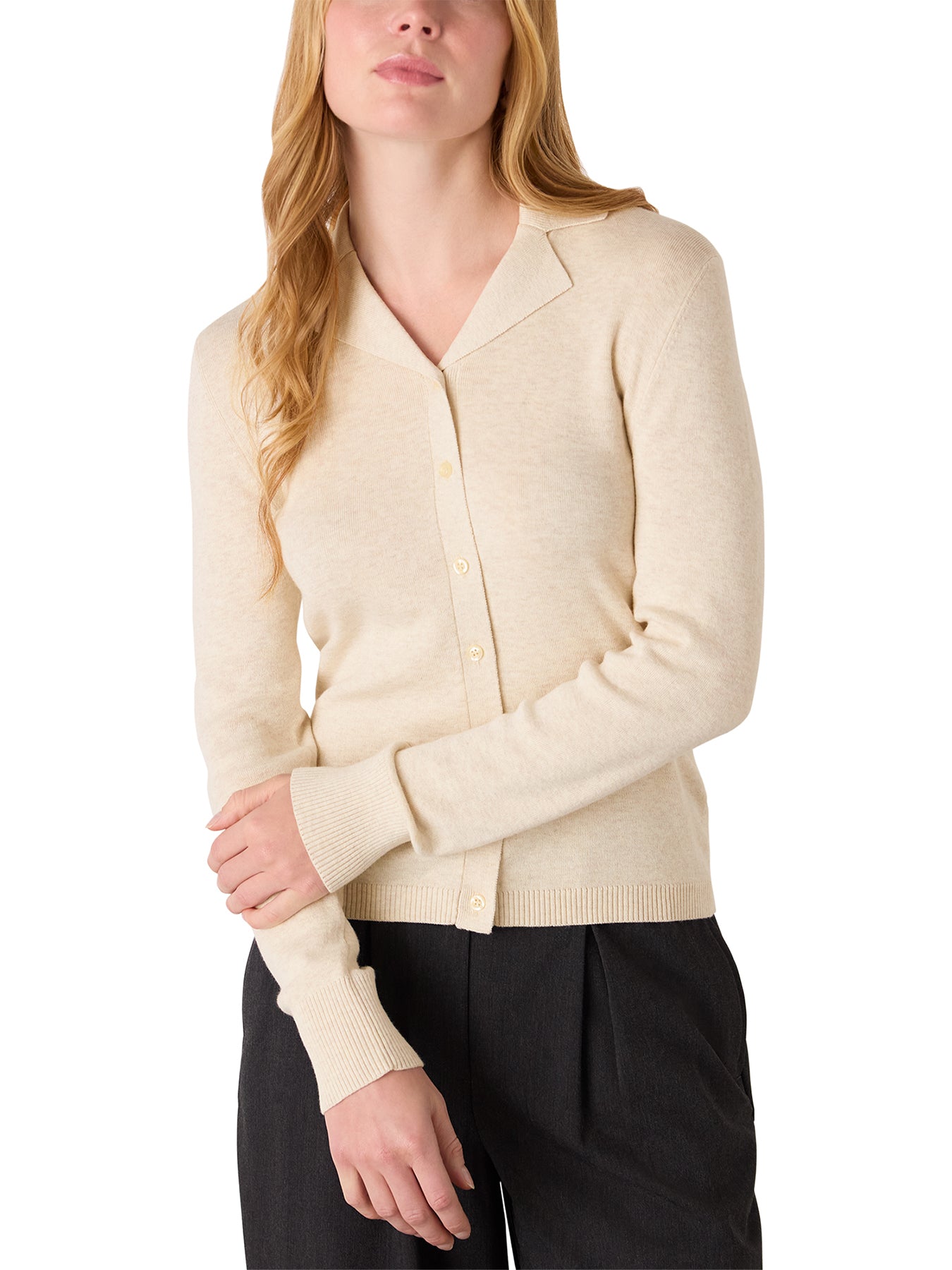 Phoebe Knitted Shirt Cream