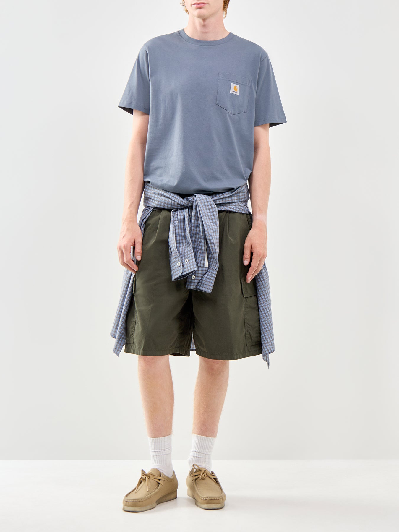 Pocket T-Shirt Styx Grey