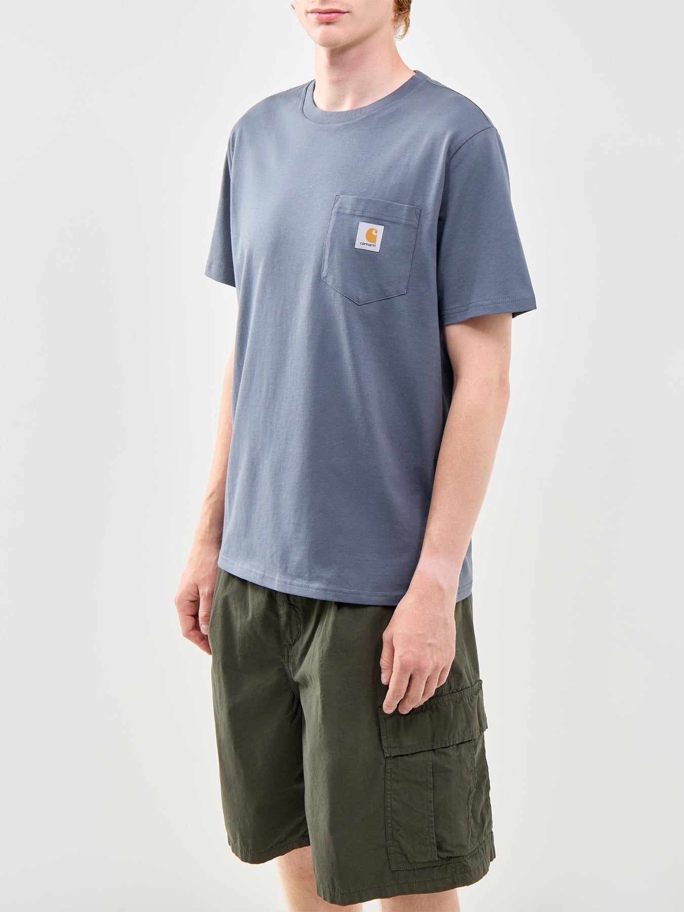 Pocket T-Shirt Styx Grey
