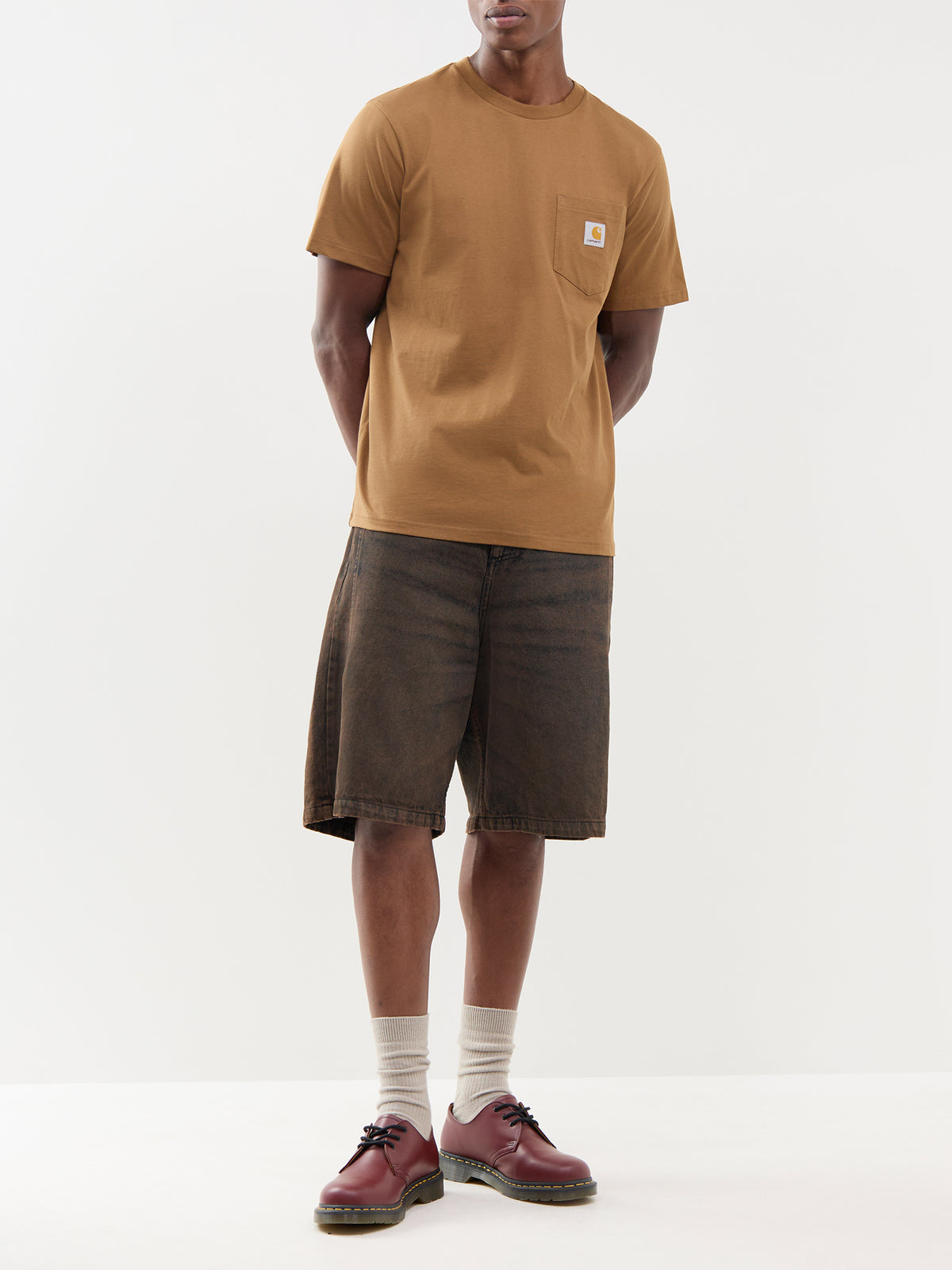 Pocket T-Shirt Hamilton Brown