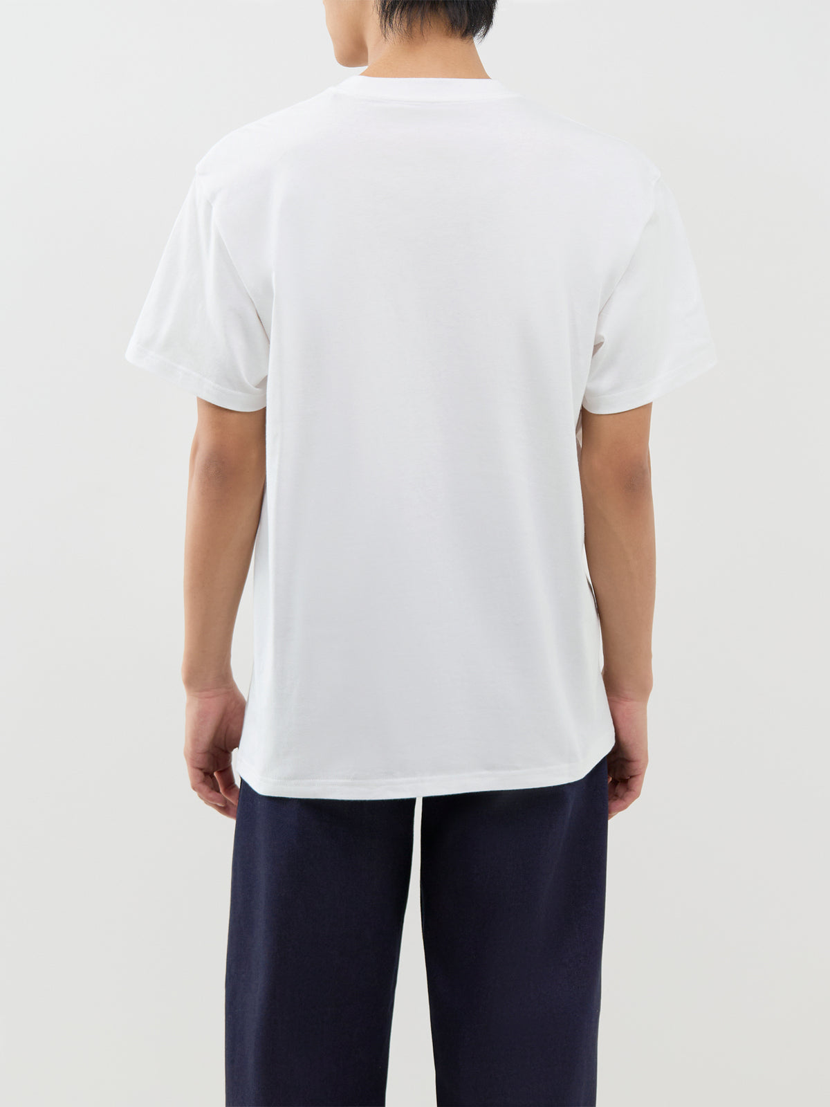 Cotton Dirty Laundry Graphic T-Shirt - White