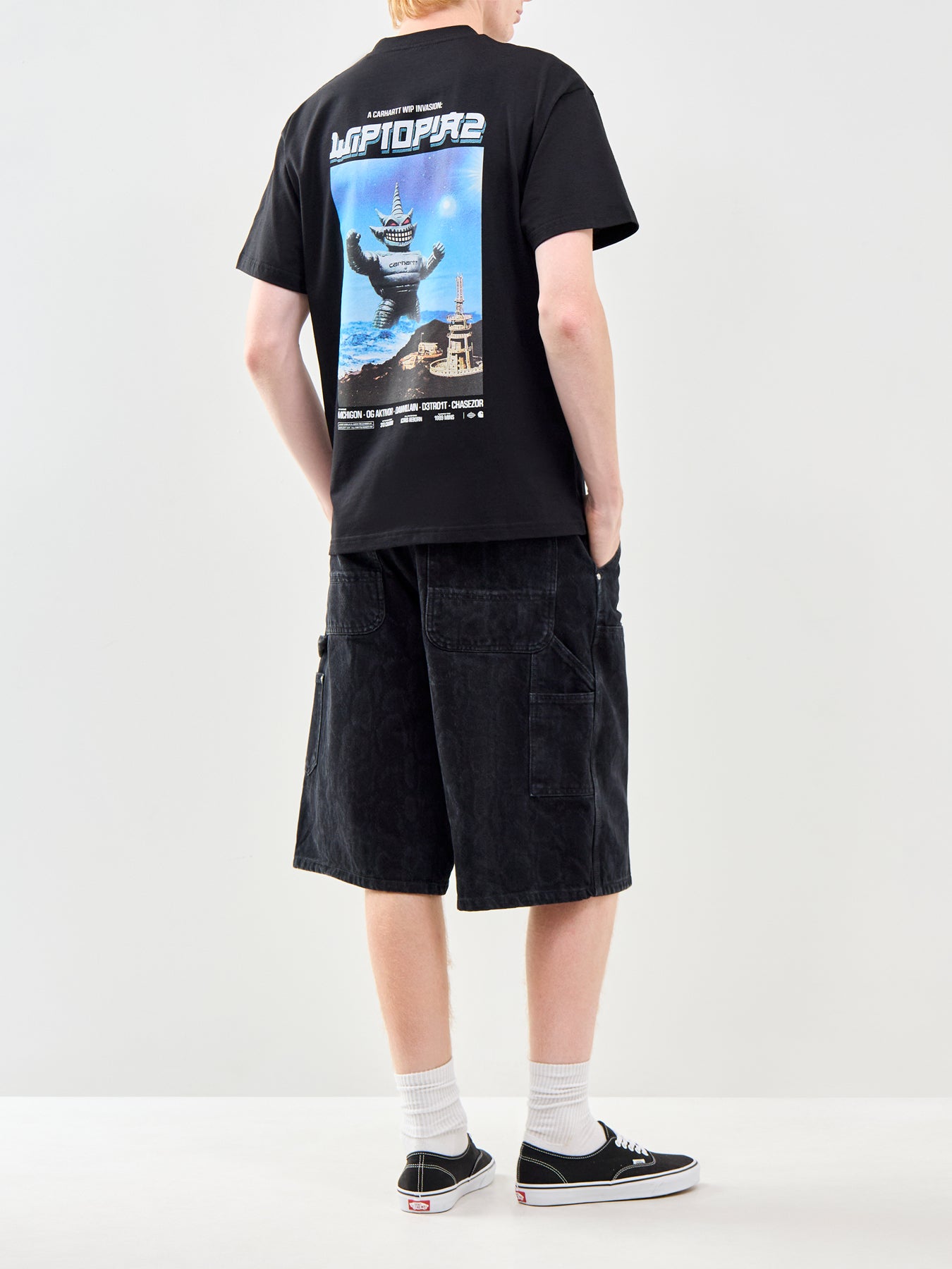 Wiptopia II Logo T-Shirt Black