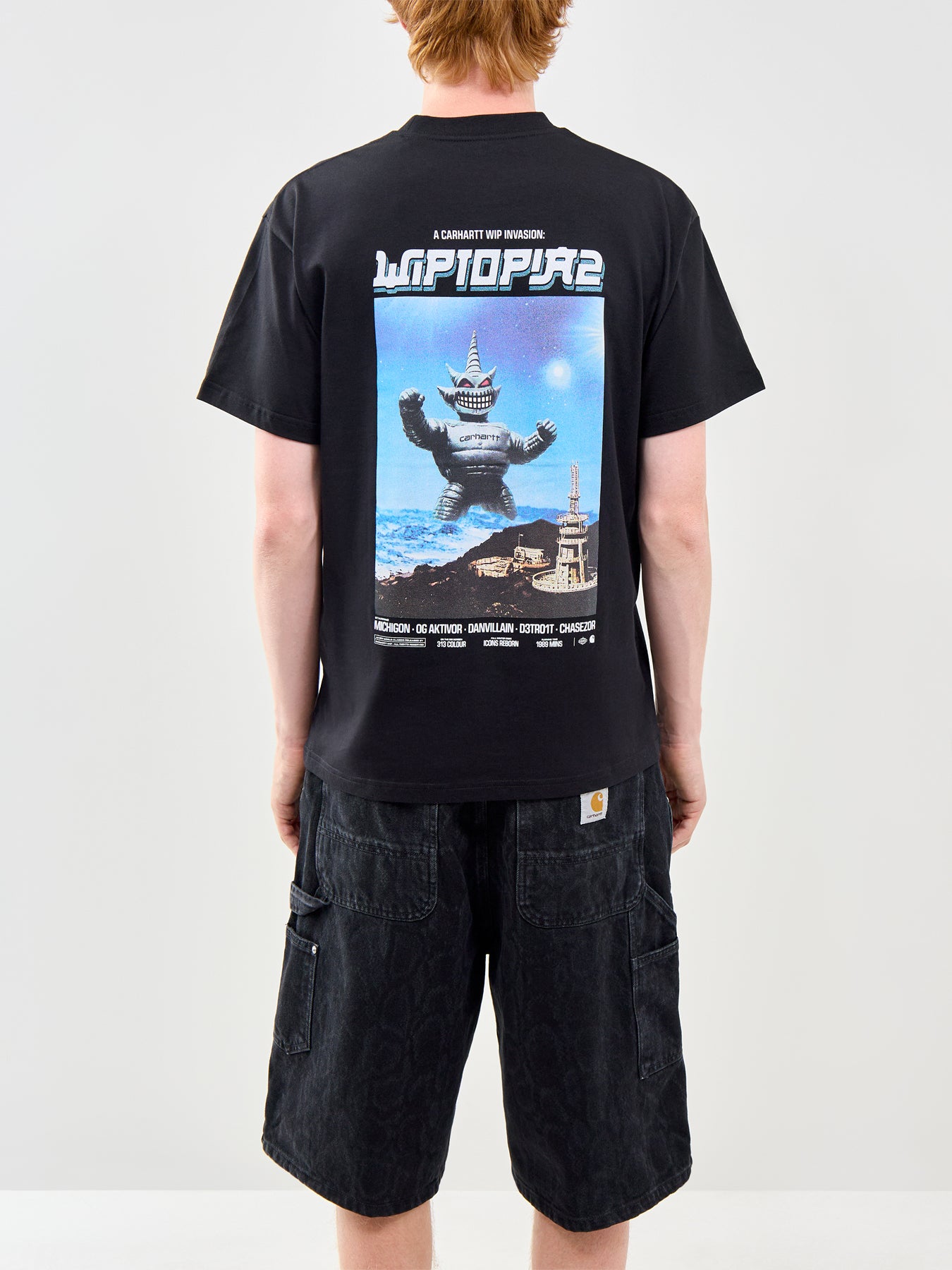 Wiptopia II Logo T-Shirt Black