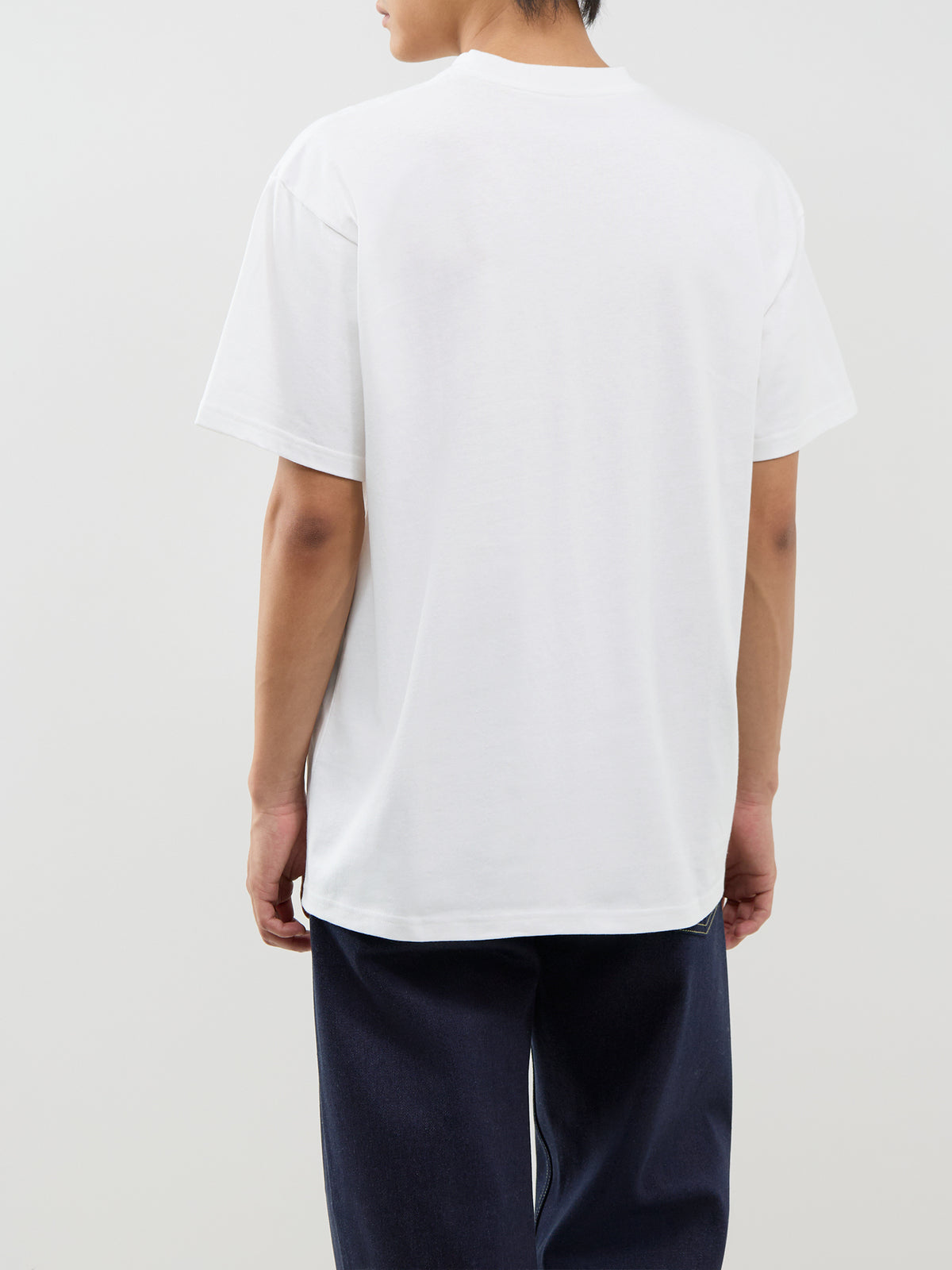 Organic Cotton Animated Ducks Graphic T-Shirt - White