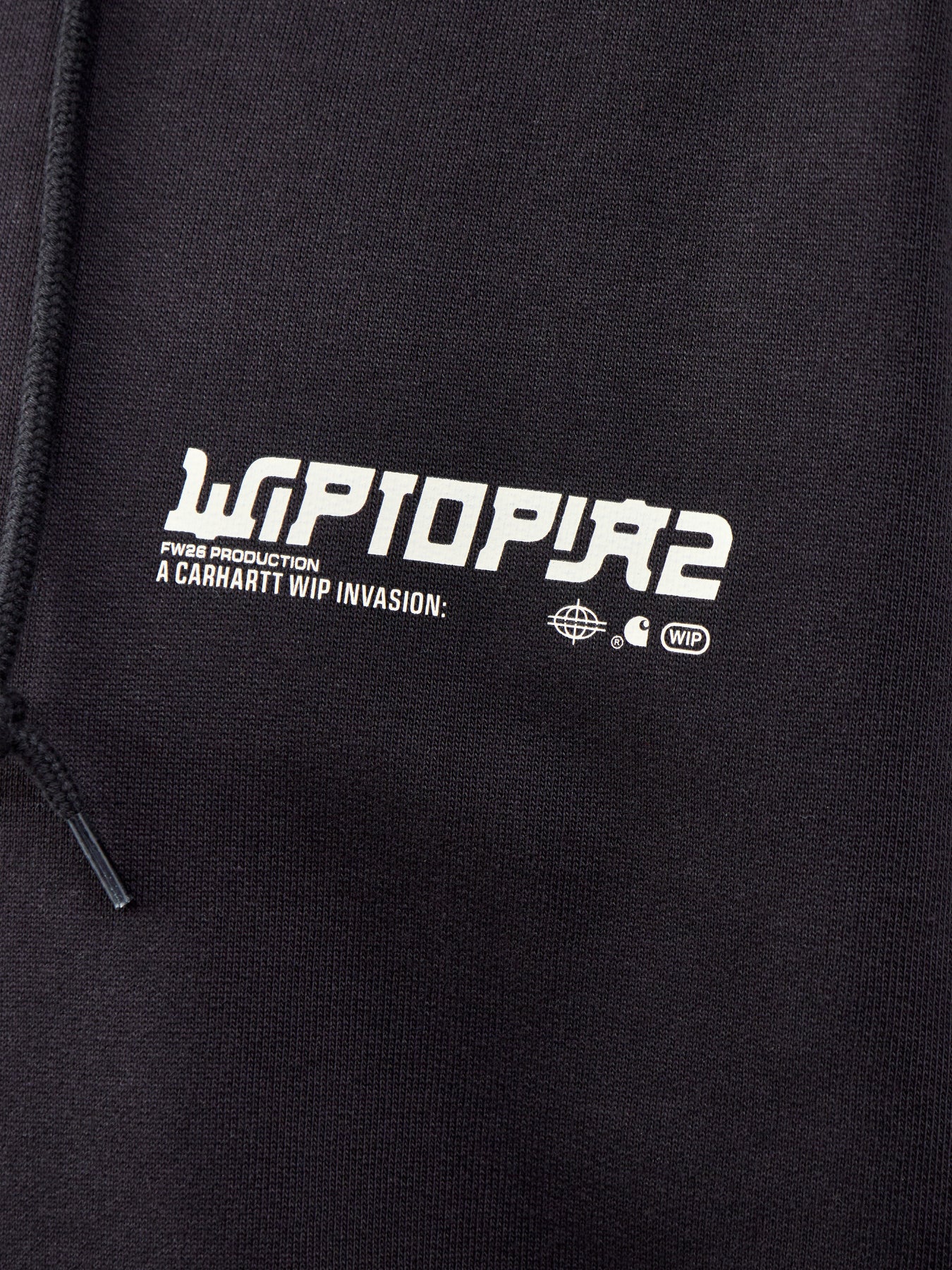 Wiptopia II Hooded Sweatshirt Black