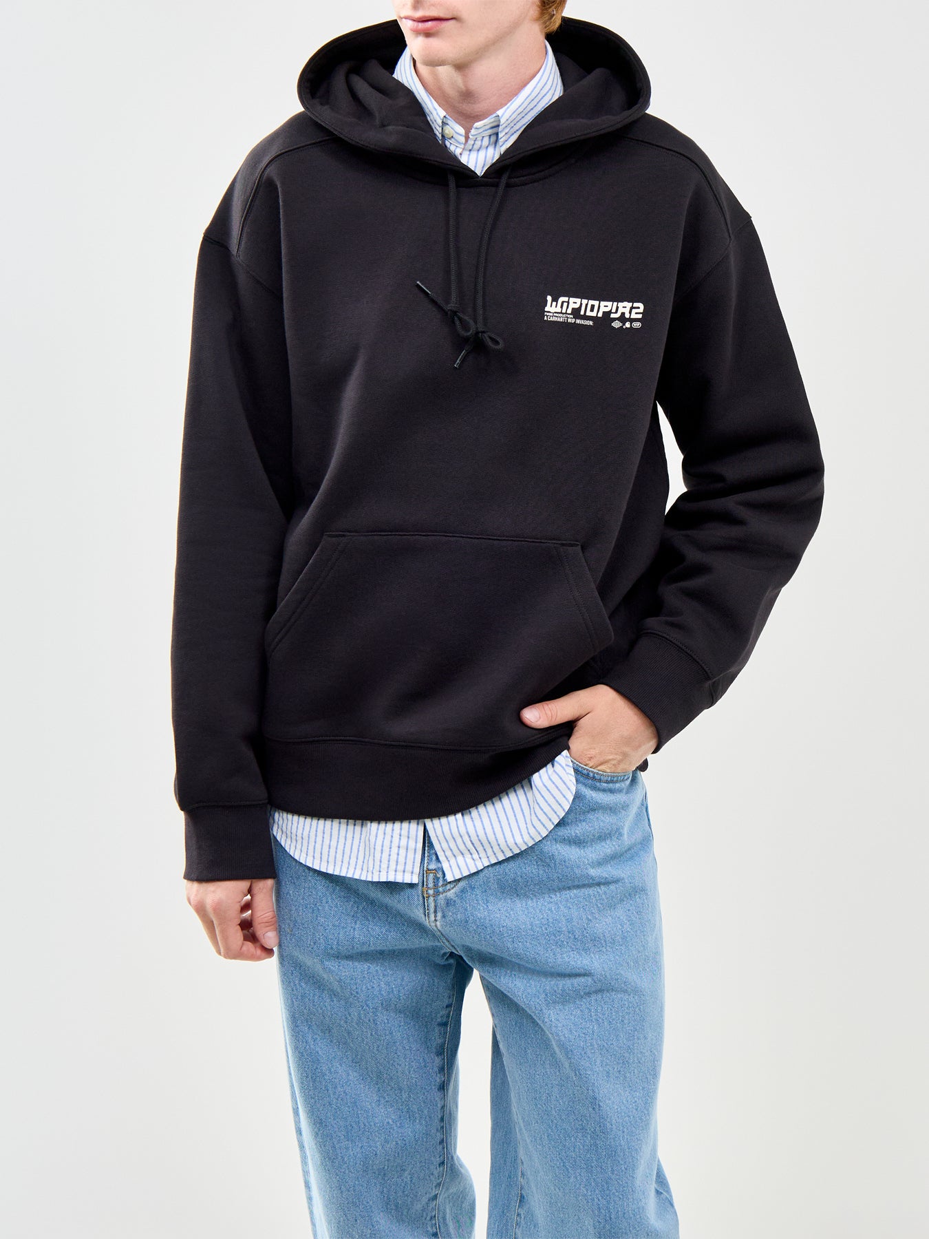 Wiptopia II Hooded Sweatshirt Black