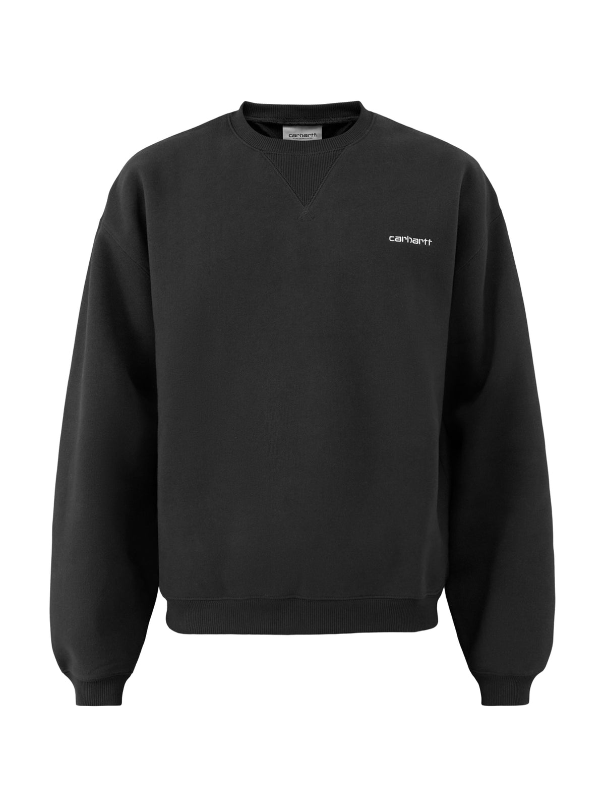 Ebbert Heavyweight Cotton Blend Sweatshirt - Black & White