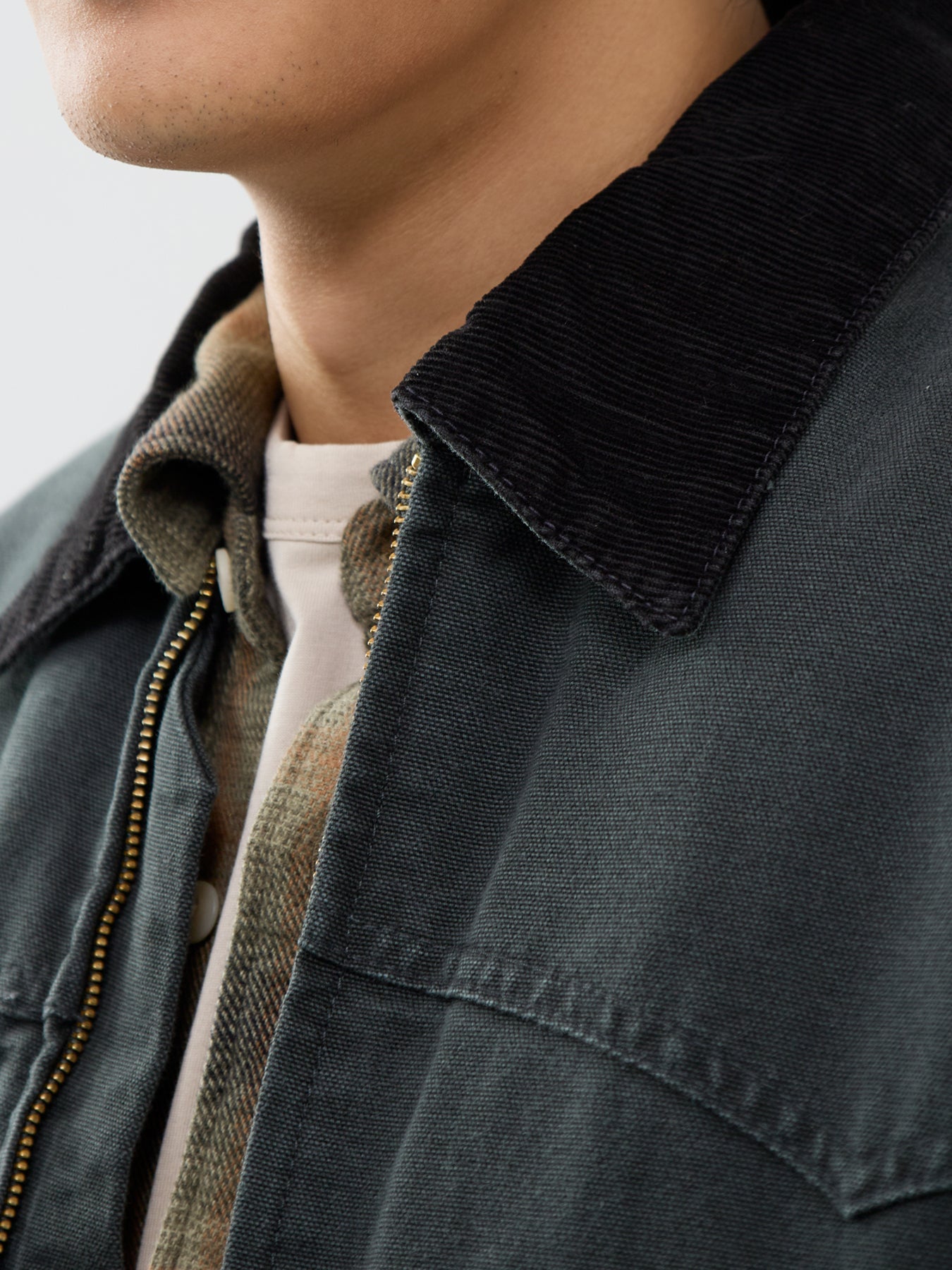 Organic Cotton OG Santa Fe Jacket - Raven / Black