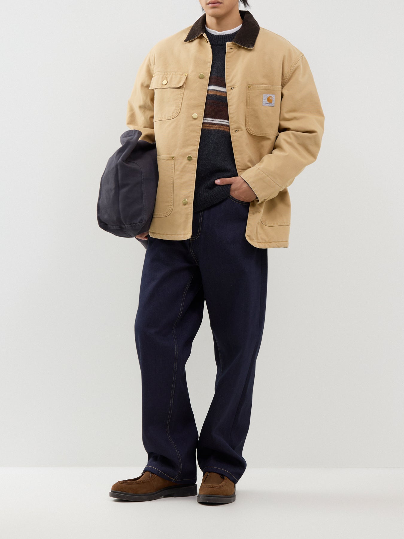 Organic Cotton OG Chore Coat - Dusty Brown / Tobacco