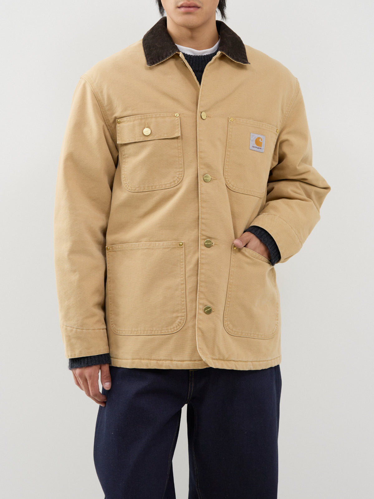 Organic Cotton OG Chore Coat - Dusty Brown / Tobacco