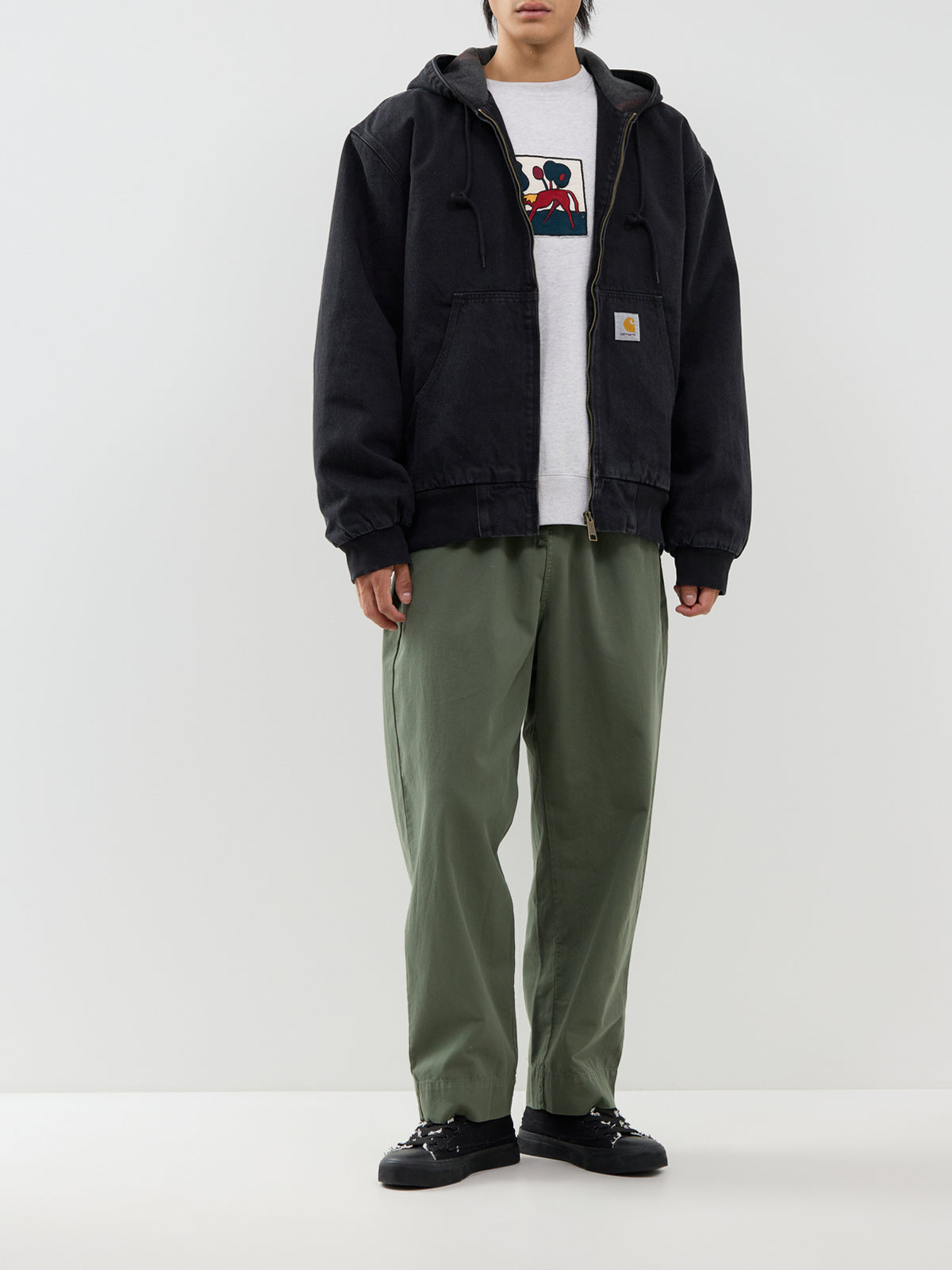 Cotton Denim OG Active Jacket - Black