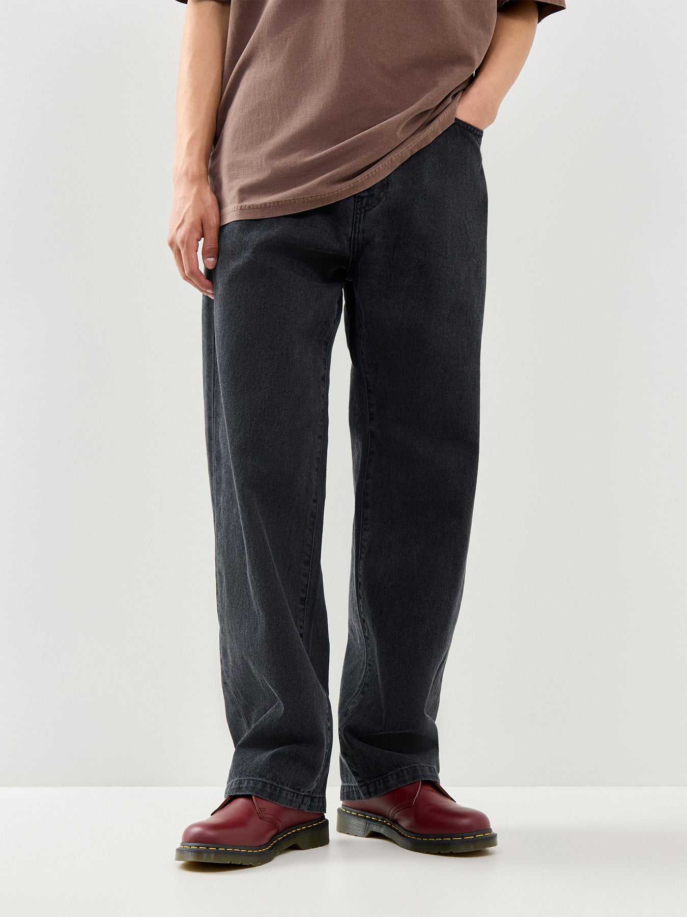 Landon Loose Jeans Black