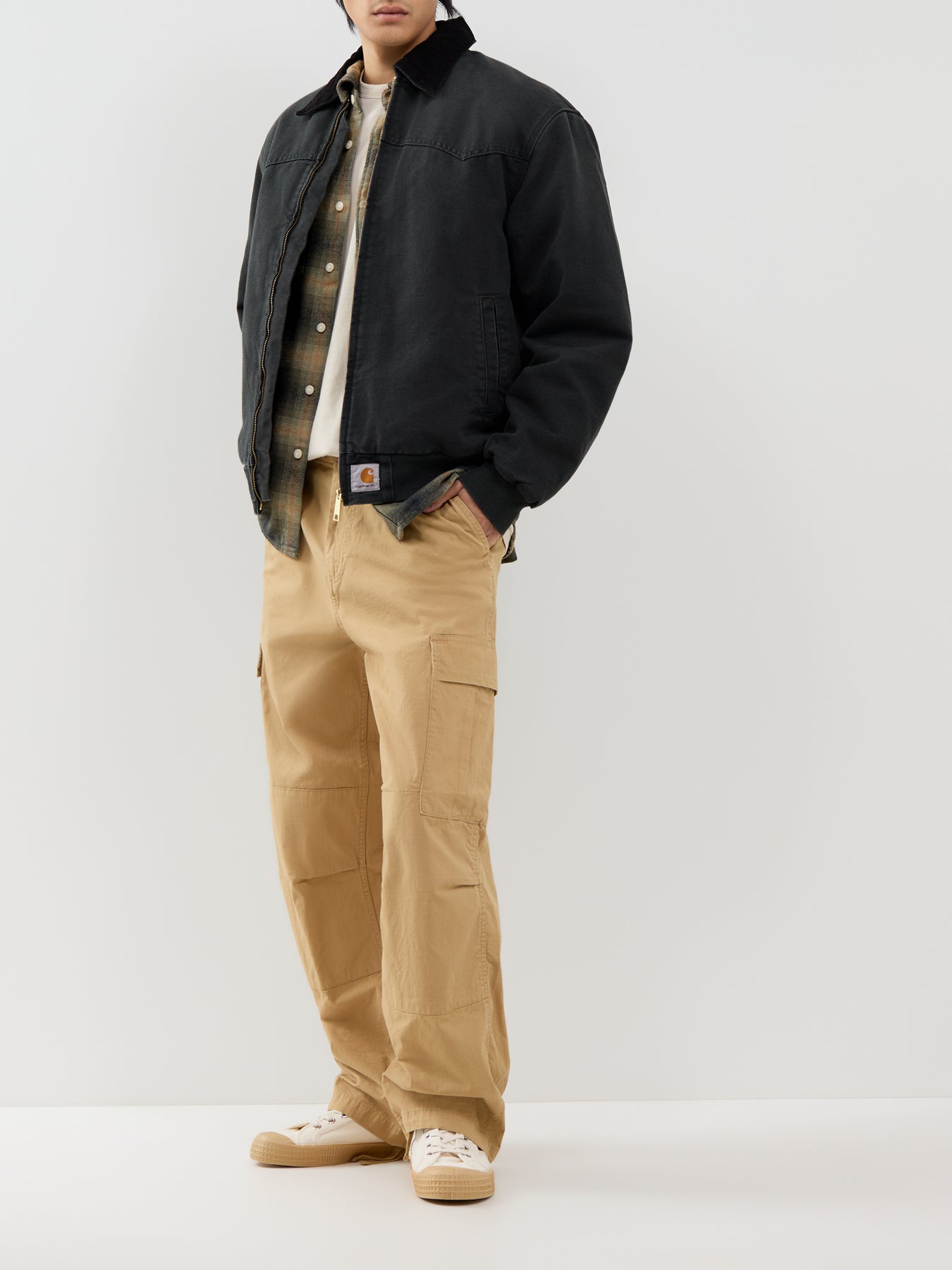 Cotton Ripstop OG Cargo Trousers - Dusty Brown