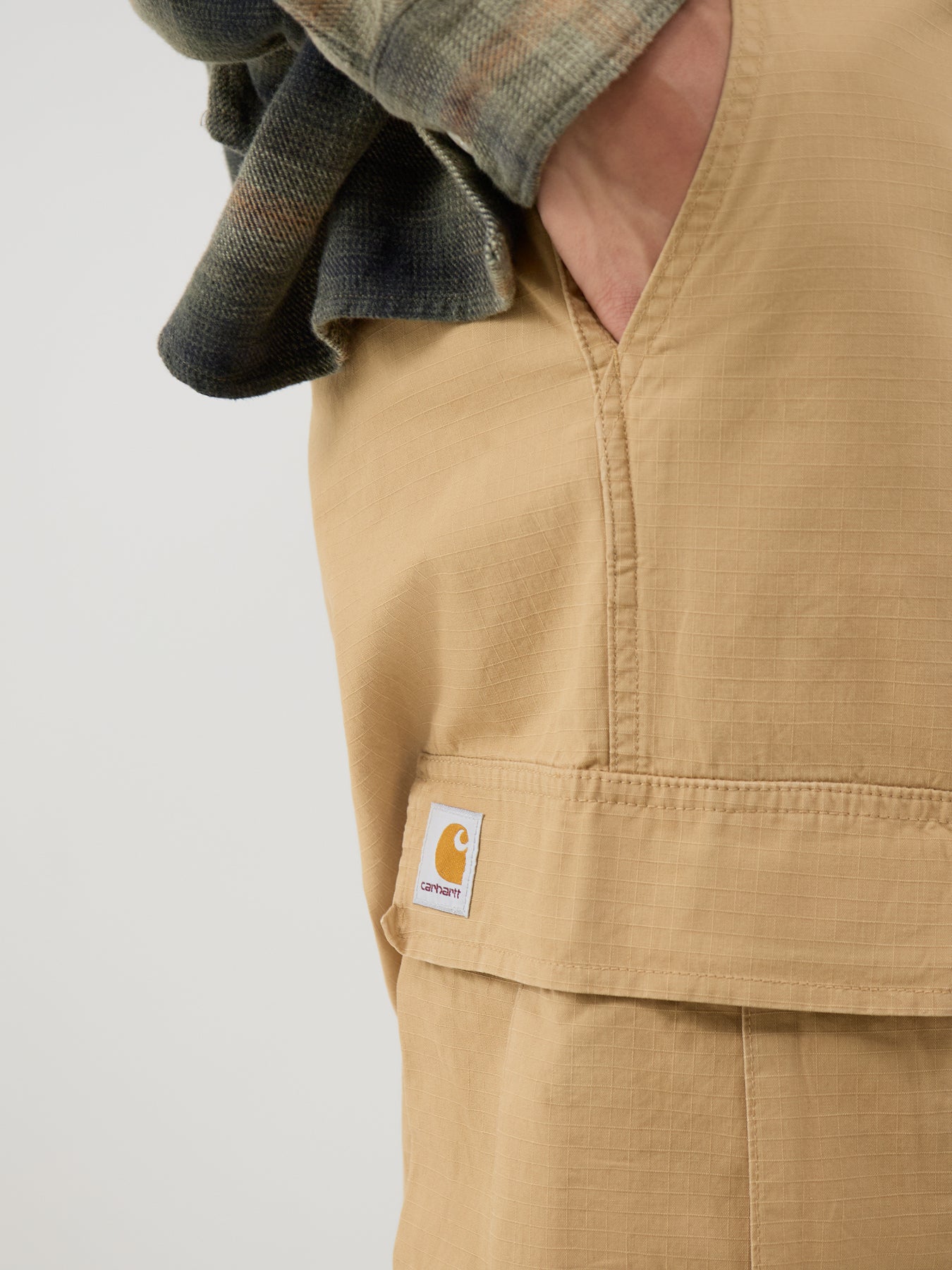 Cotton Ripstop OG Cargo Trousers - Dusty Brown