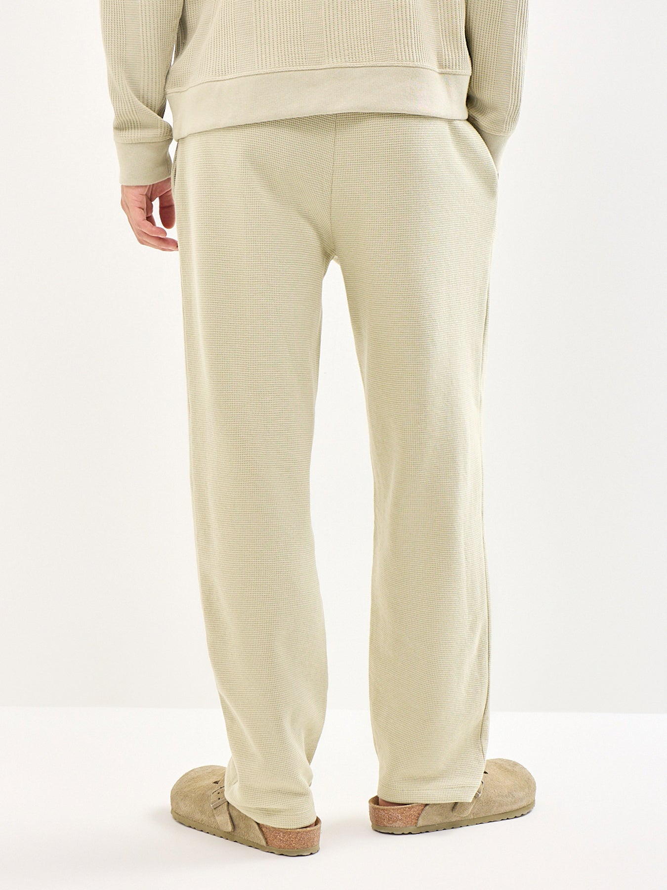 Waffle Lounge Bottoms Pastel Green