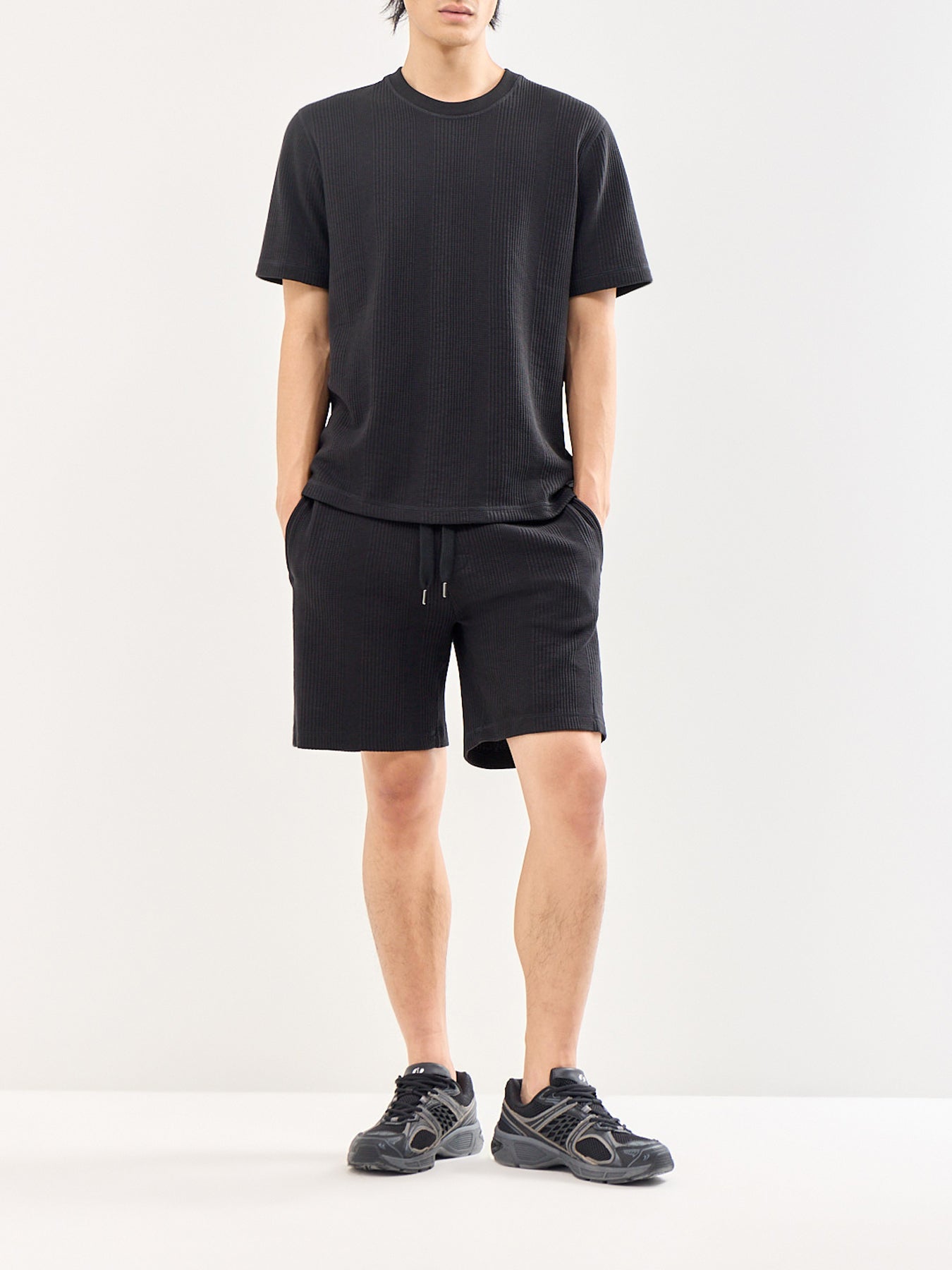 Structure Lounge T-Shirt Black