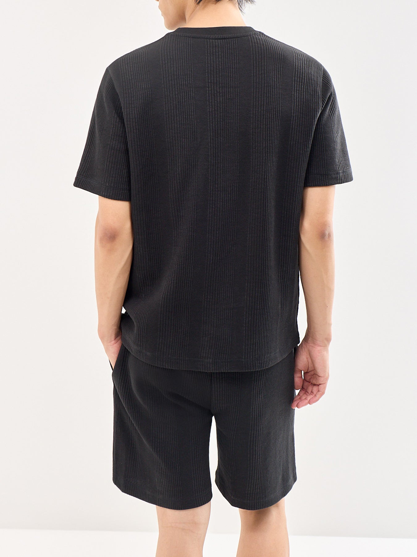 Structure Lounge T-Shirt Black