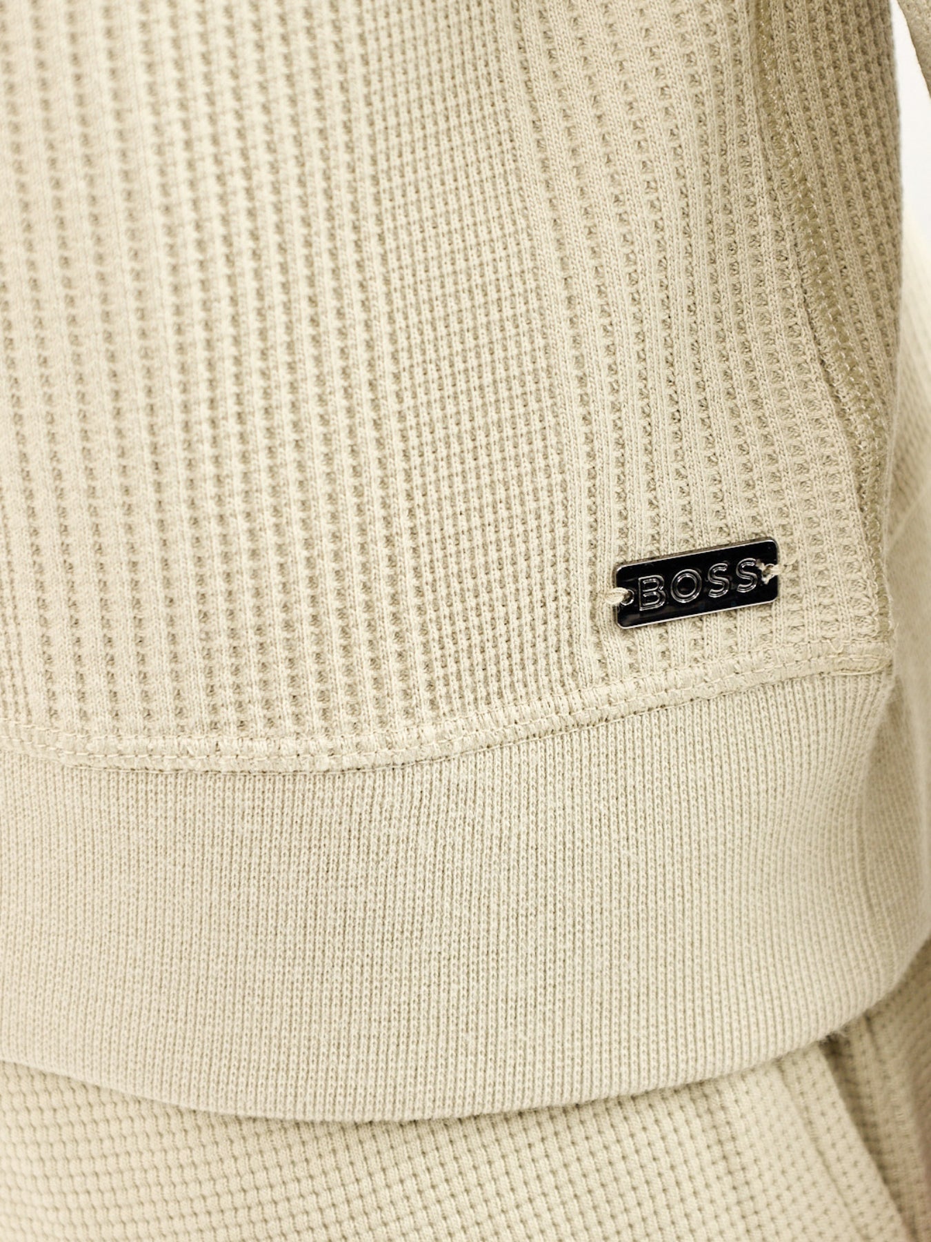 Structure Quarter Zip Lounge Top Pastel Green