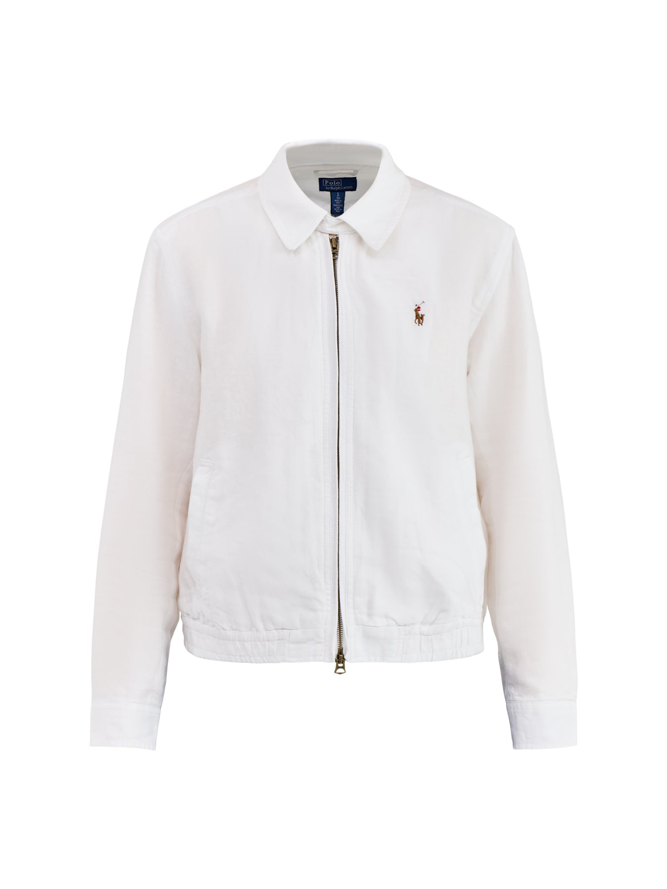 Short Trucker Windbreaker White