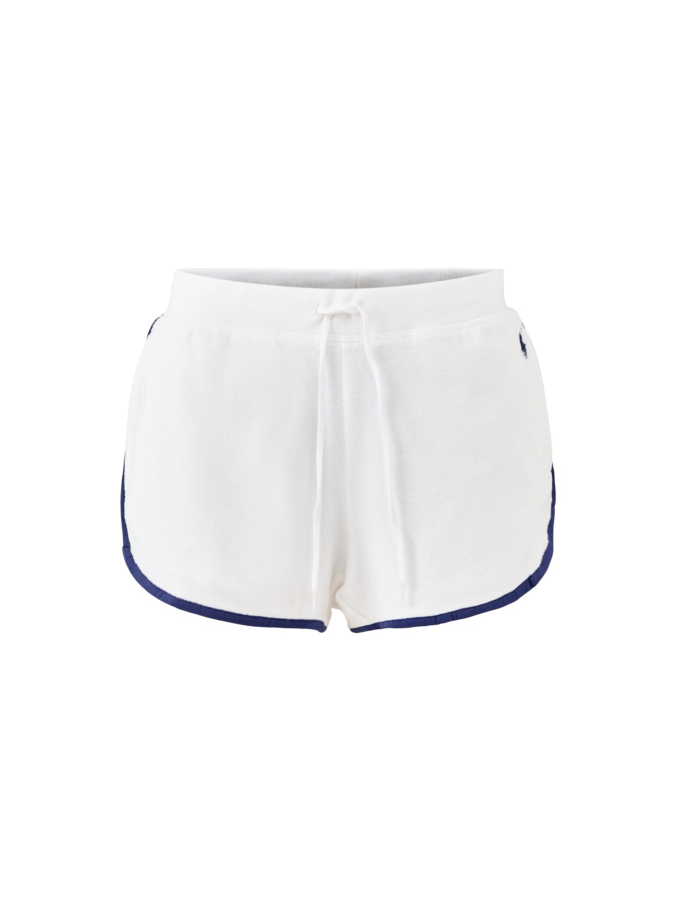 Contrast Trim Terry Shorts