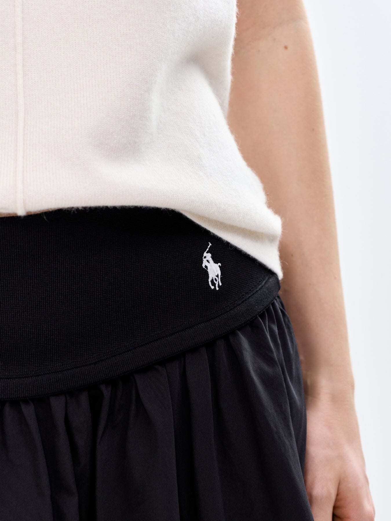 Mini A-Line Skirt Black
